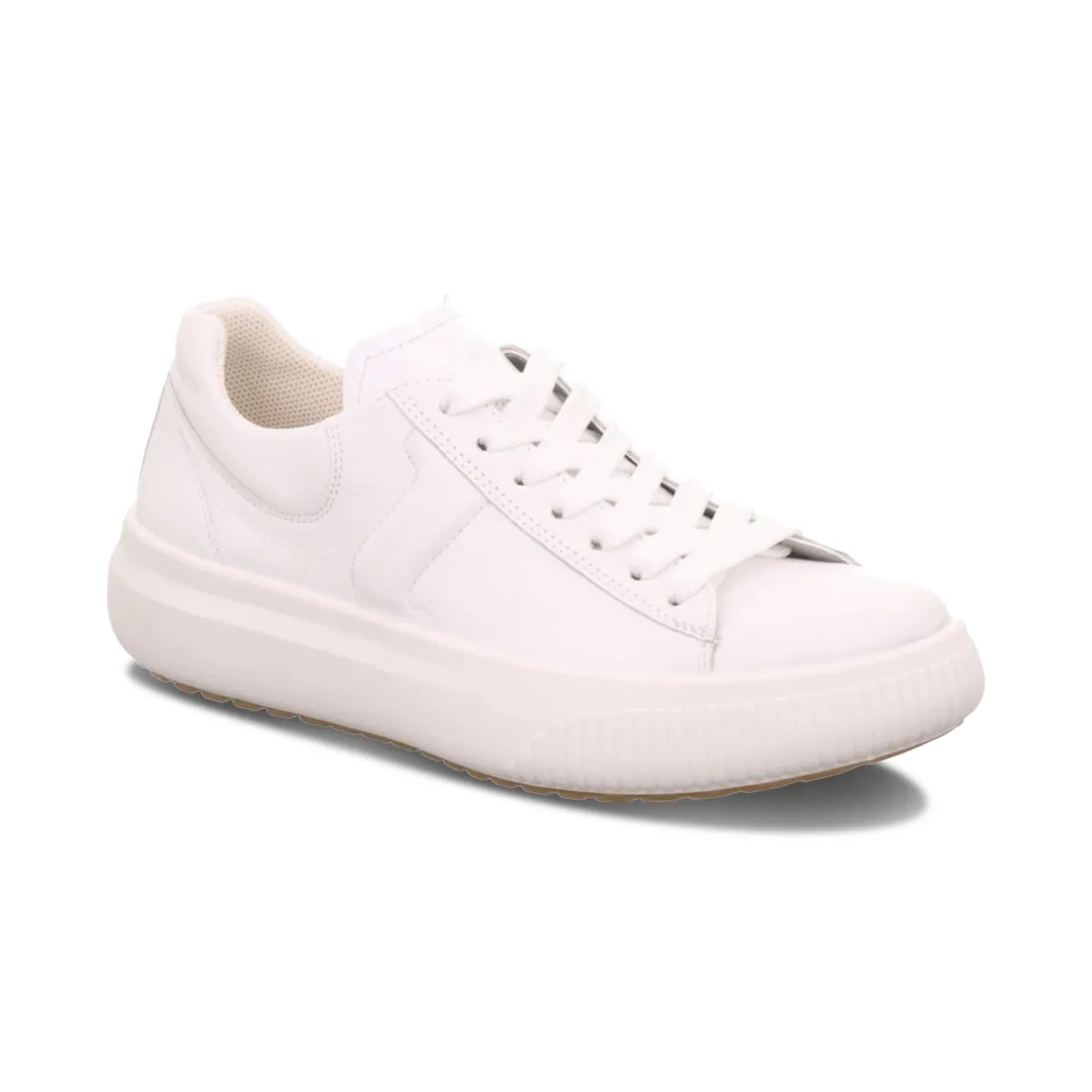 Beach Walks Light Bounce Legero Women's T4 Jump Bright White Leather