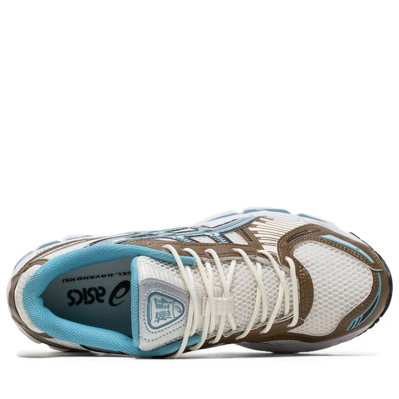 Asics Gel-Kayano 12.1 - Cream/Stillwater Rocker Sole Tech TPE Injection Midsole
