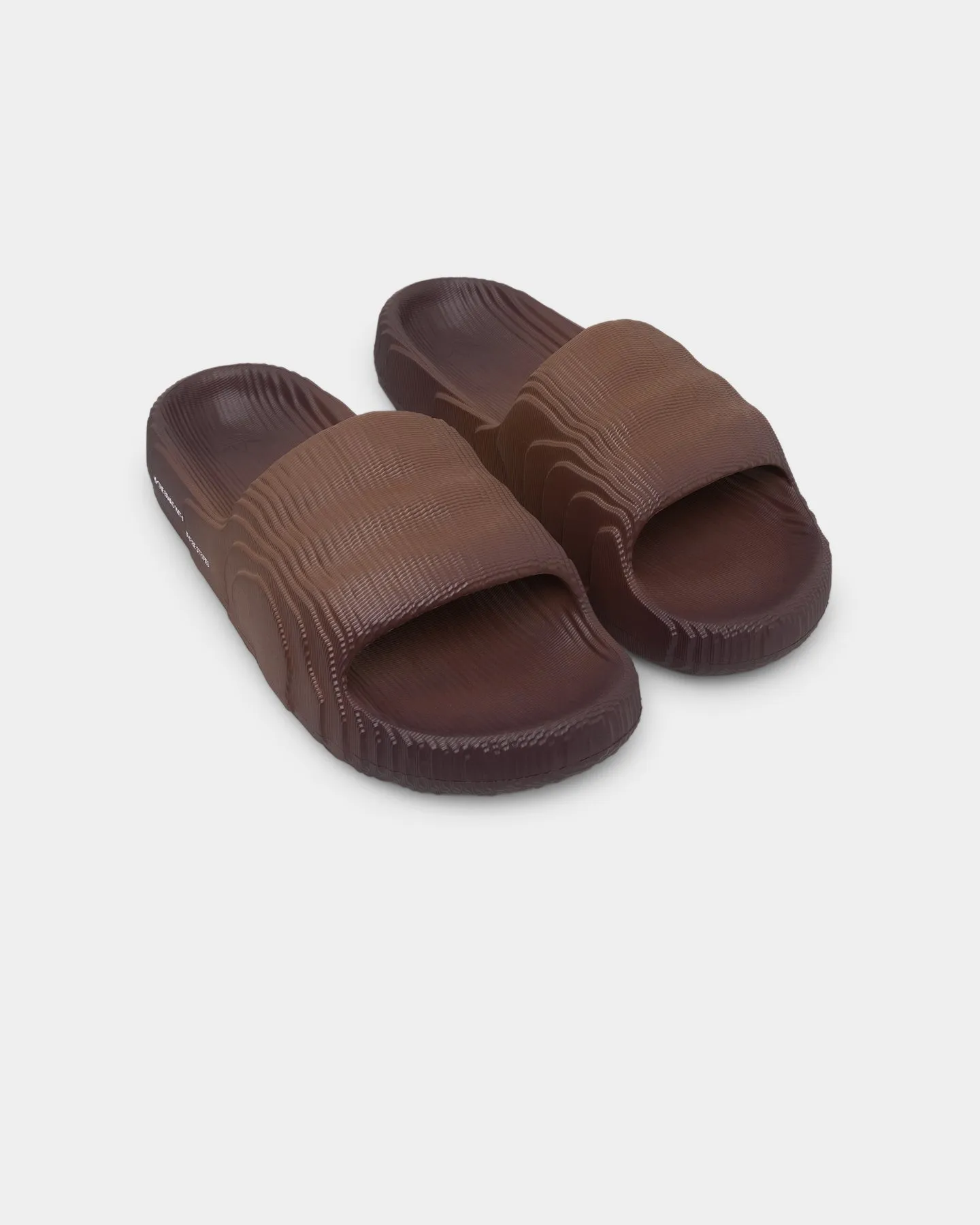 Adidas Adilette 22 Preloved Brown/Shadow Brown/Core Black Body Balance Clean Step