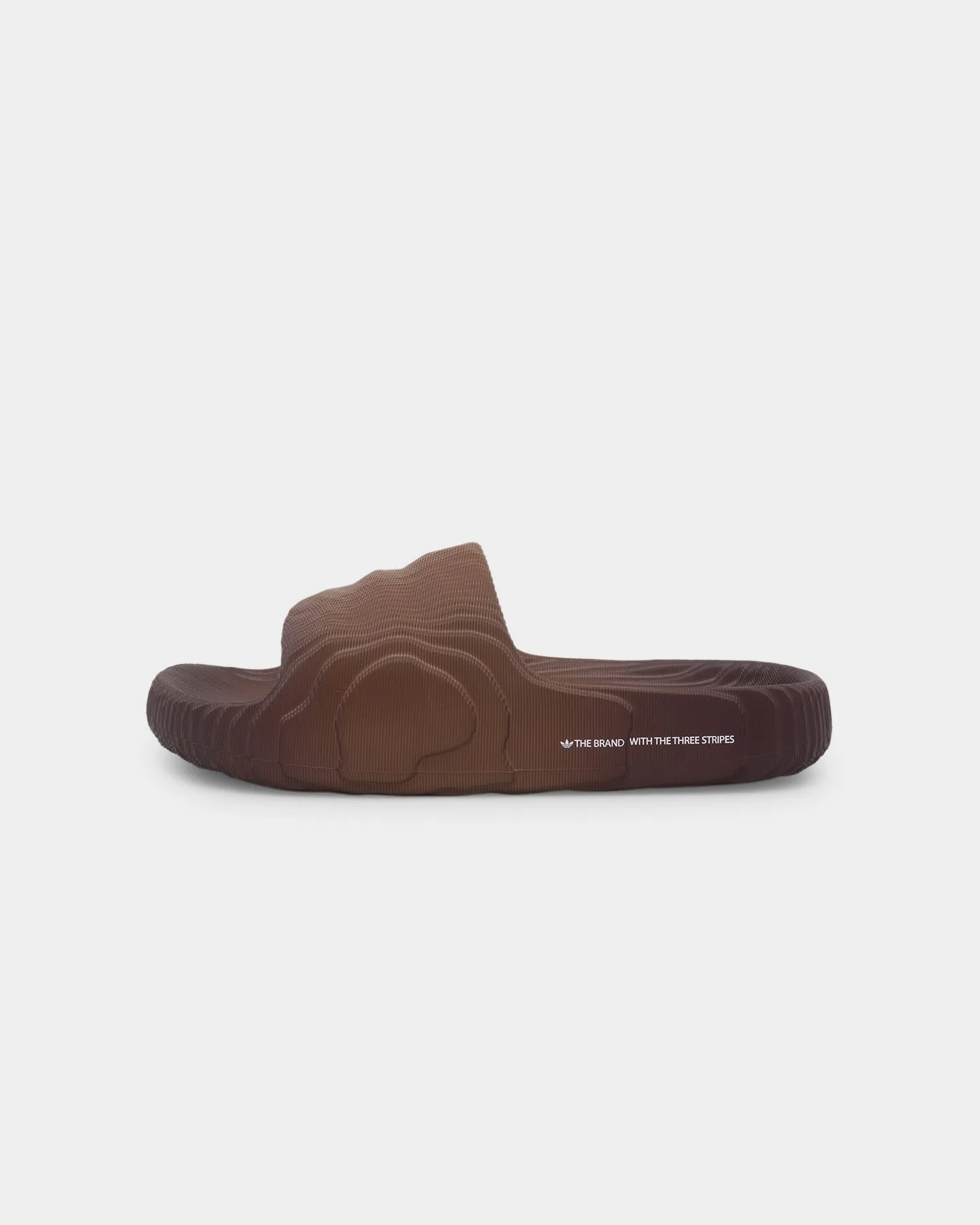 Adidas Adilette 22 Preloved Brown/Shadow Brown/Core Black orthopedic Comfort Midsole