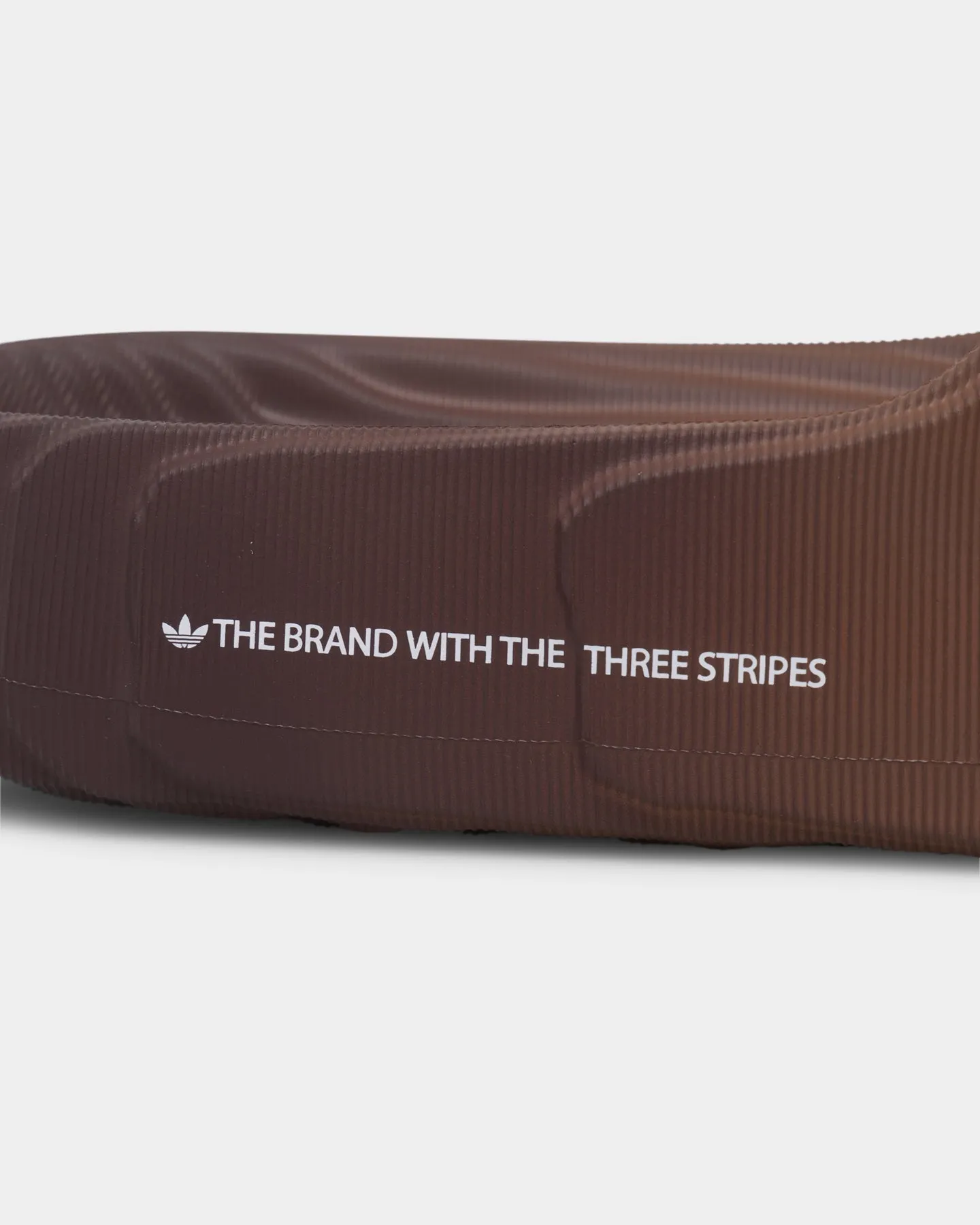 Red Glow Adidas Adilette 22 Preloved Brown/Shadow Brown/Core Black