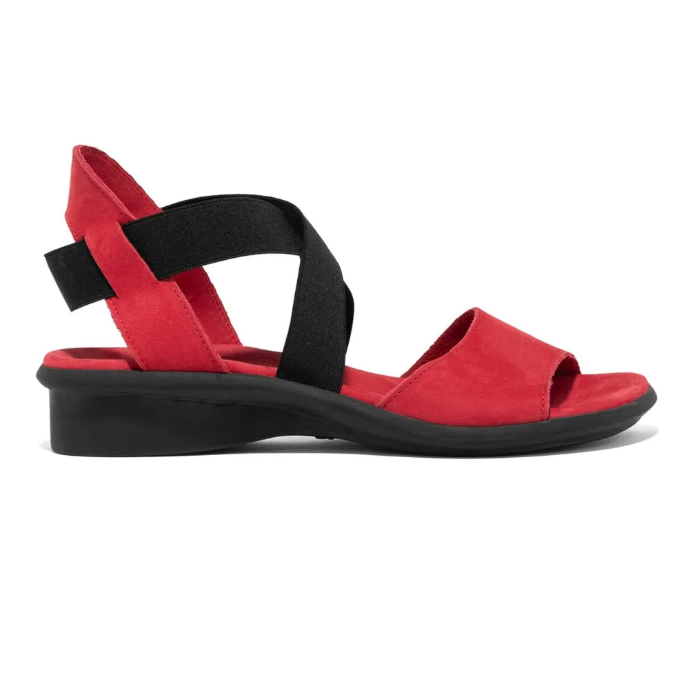 Prestige Edge Heel Ease Arche Women's Satia Fukia Red Nubuck