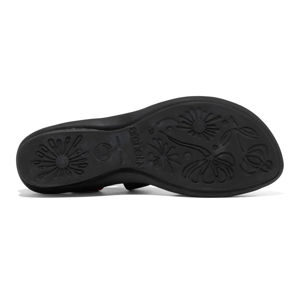 Premium Footwear Executive Shade Arche Women's Satia Fukia Red Nubuck