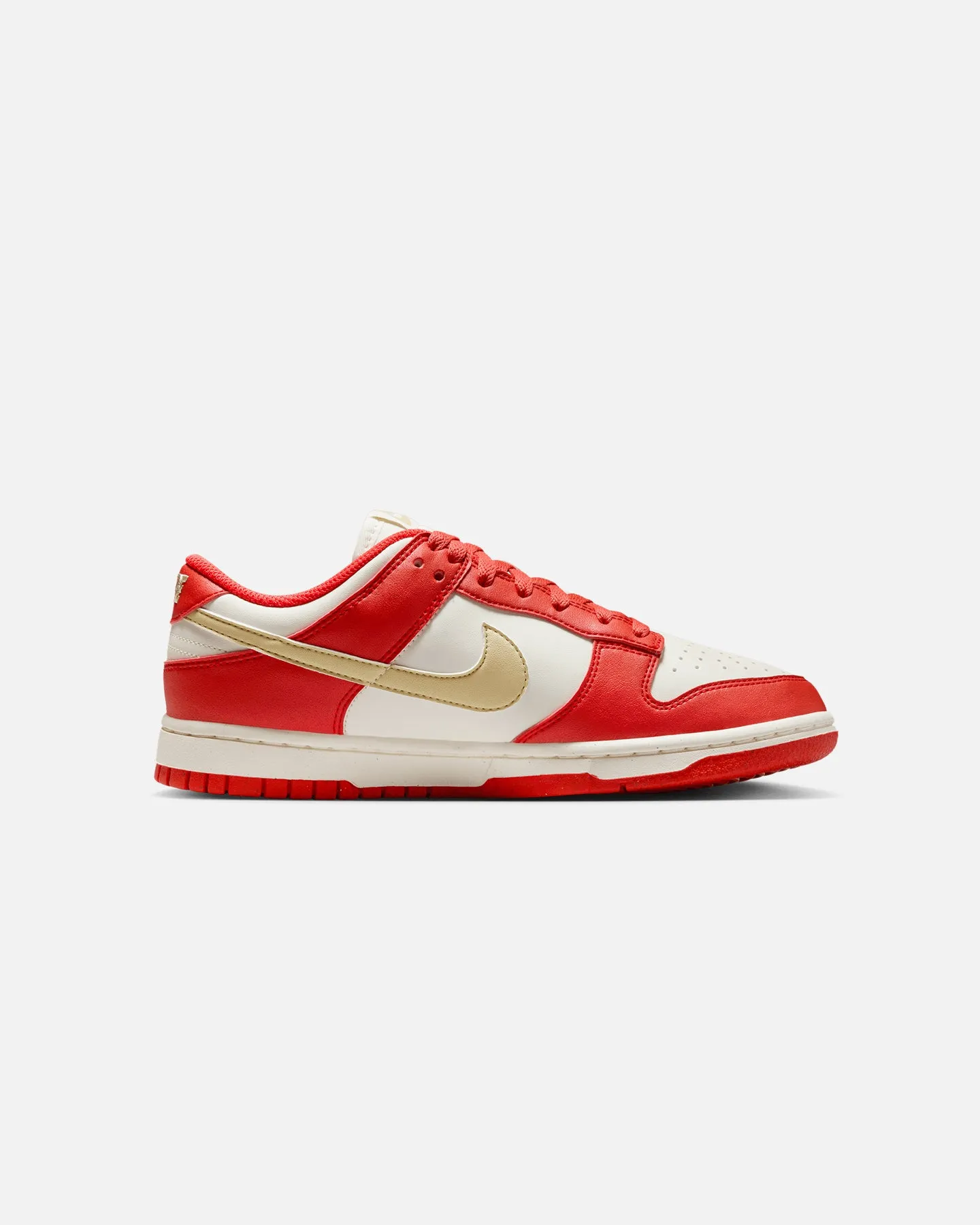 Nike Women's Dunk Low Next Nature "Light Crimson" Lt Crimson/Team Gold-Sail Ultra-soft traction
