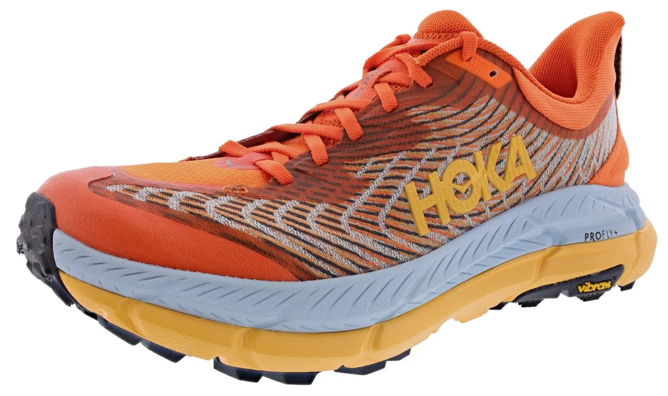 Popular Choice multi - surface outsole shoes Hoka Men's Mafate Speed 4 Lightweight Trail Running Shoes