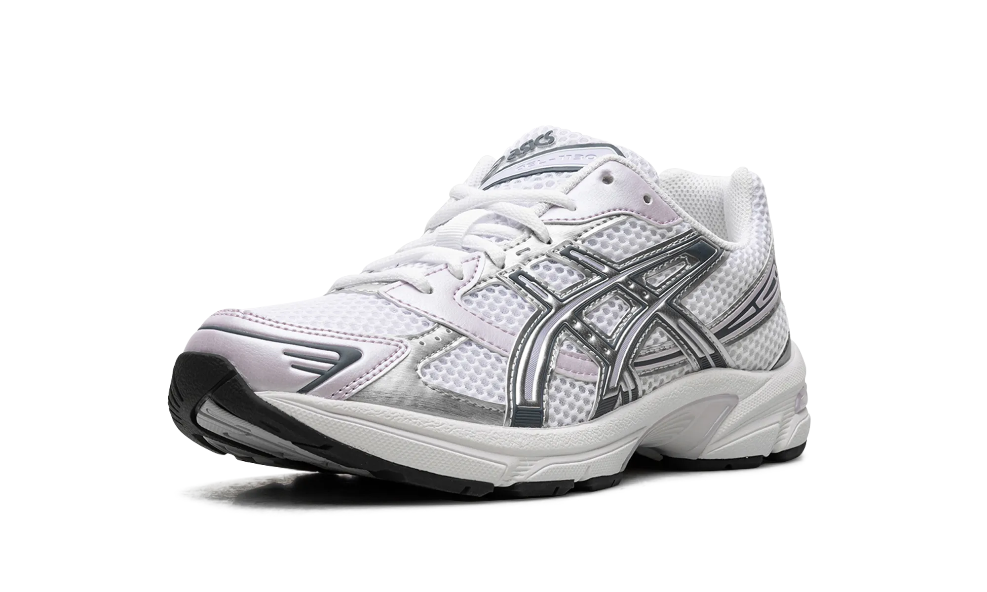 GEL 1130 WMNS "White/Faded Ash Rock" mountain running shoe landscape