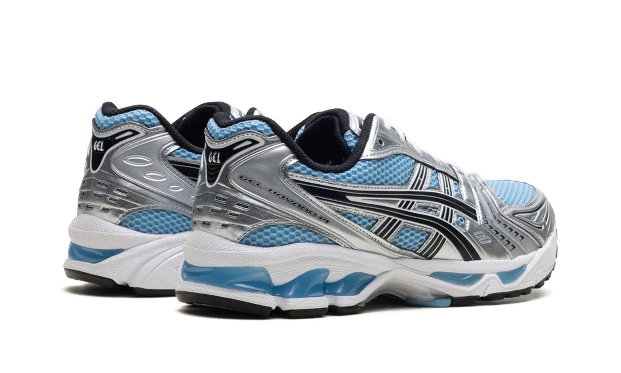 Gel Kayano 14 "Arctic Sky Pure Silver" Running Shoes Slip Entry