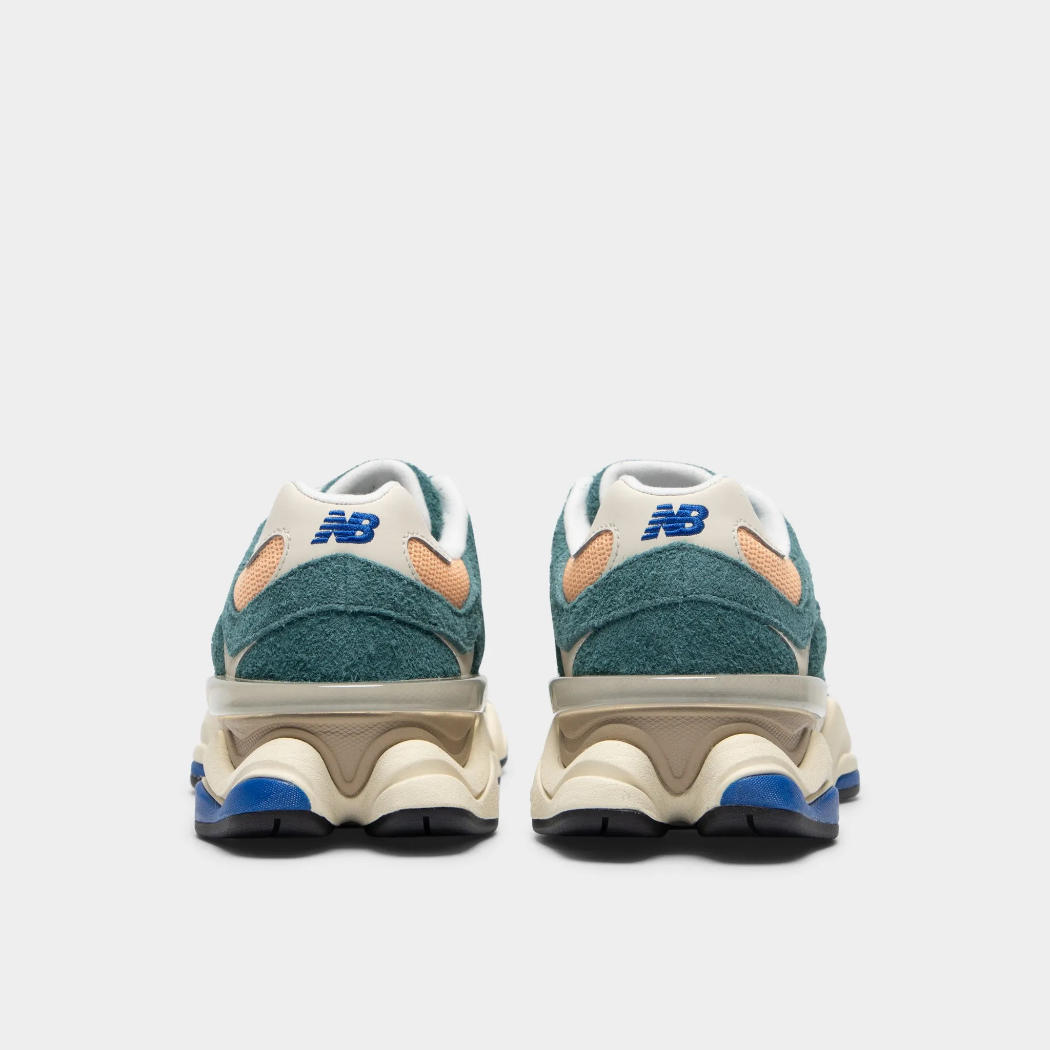 New Balance 9060 New Spruce / Peach Blossom Comfort Run Breathable Lining