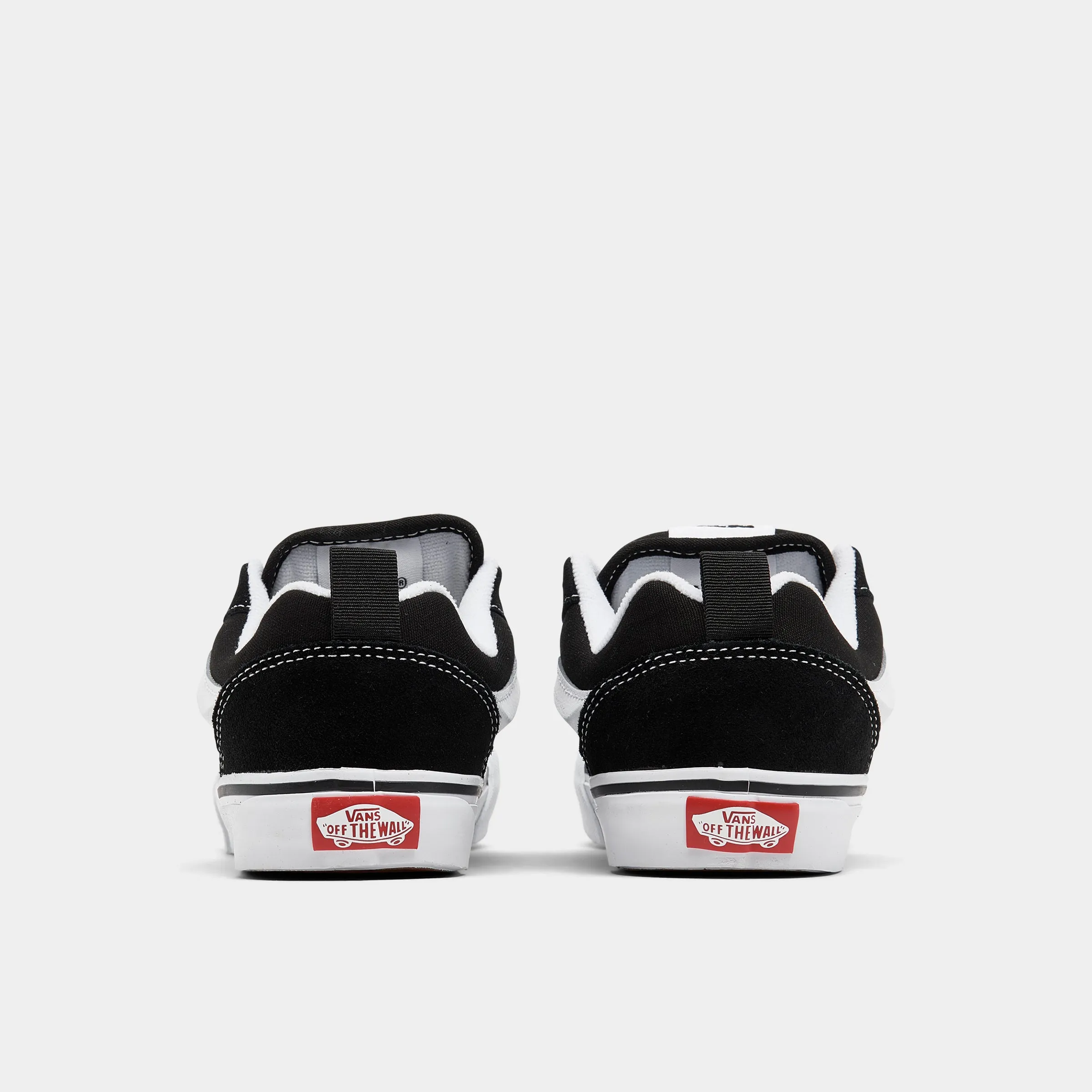 Platform Style Chill Mode Vans Children's Knu Skool Black / White