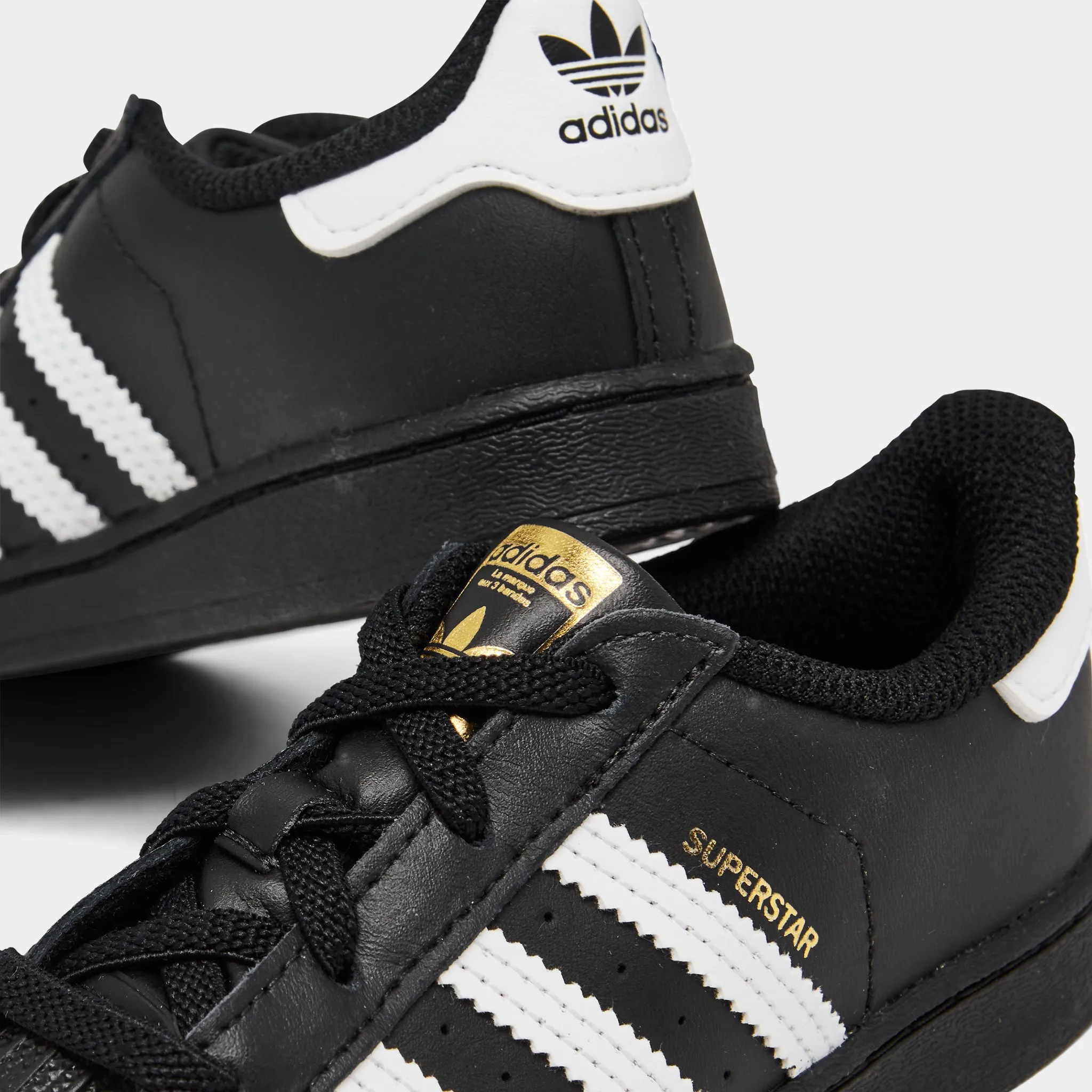 adidas Originals Infants' Superstar El Core Black / Ftwr White - Core Black Island Vibe