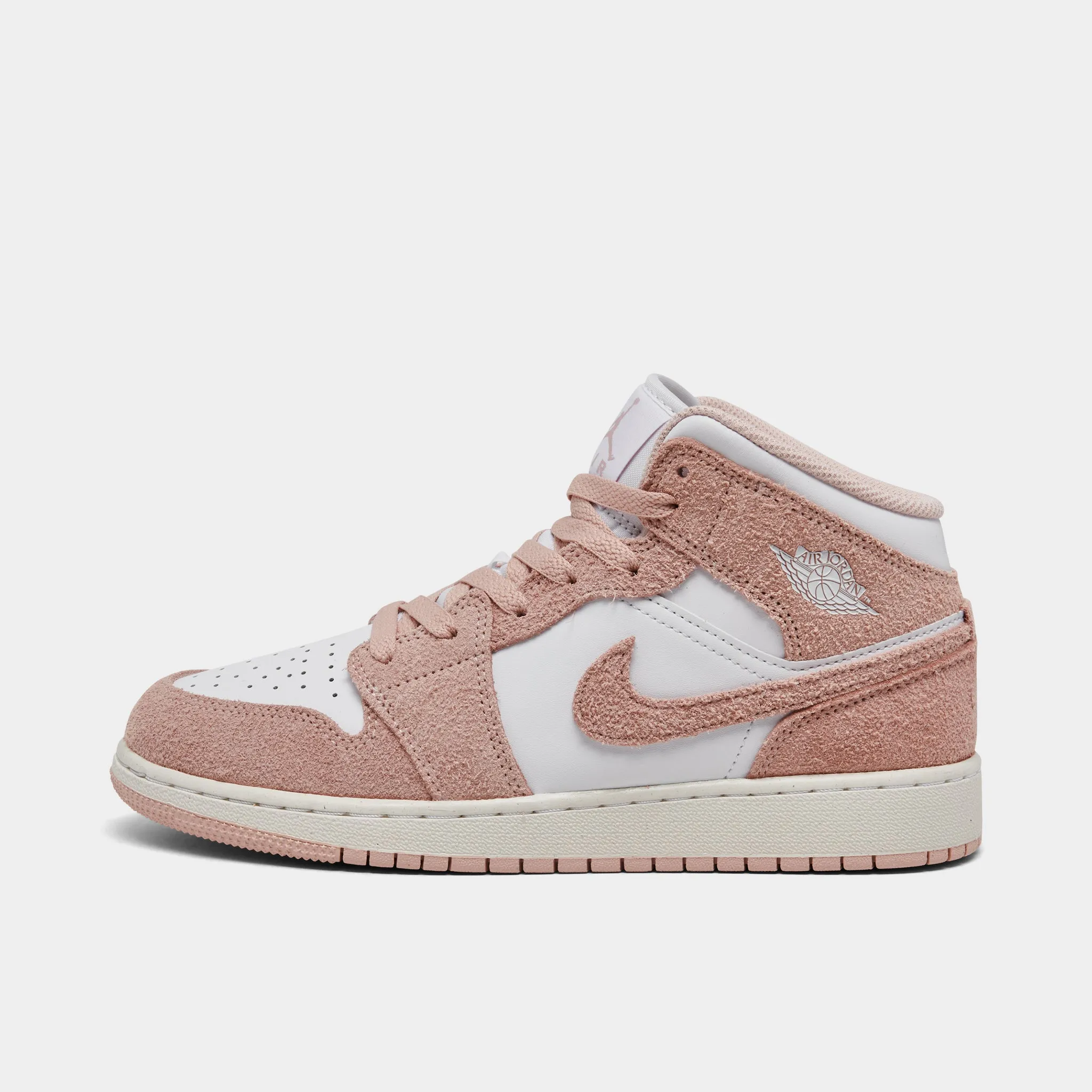 Modern Edge Jordan 1 Mid SE GS White / Legend Pink - Sail