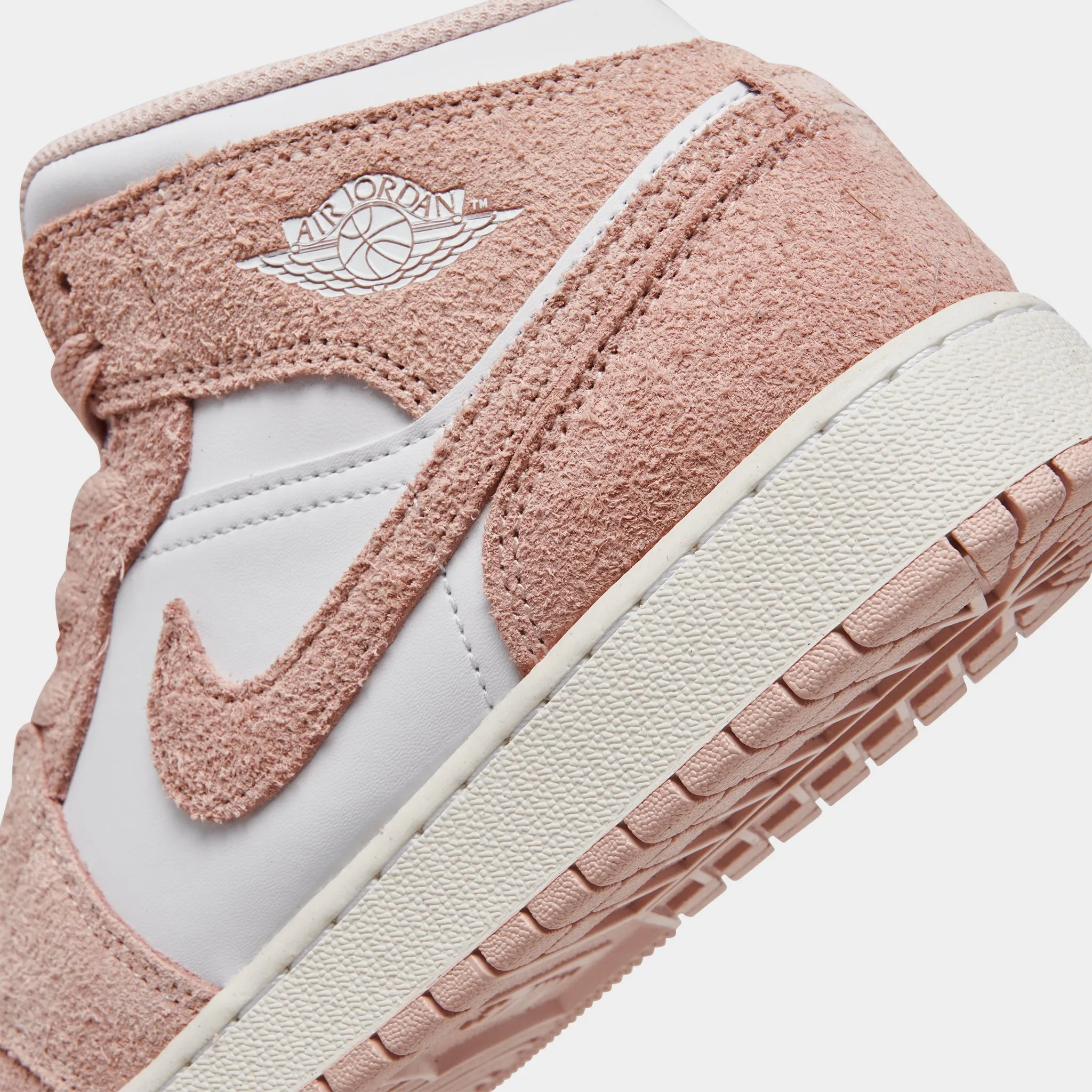 Jordan 1 Mid SE GS White / Legend Pink - Sail Premium Walk