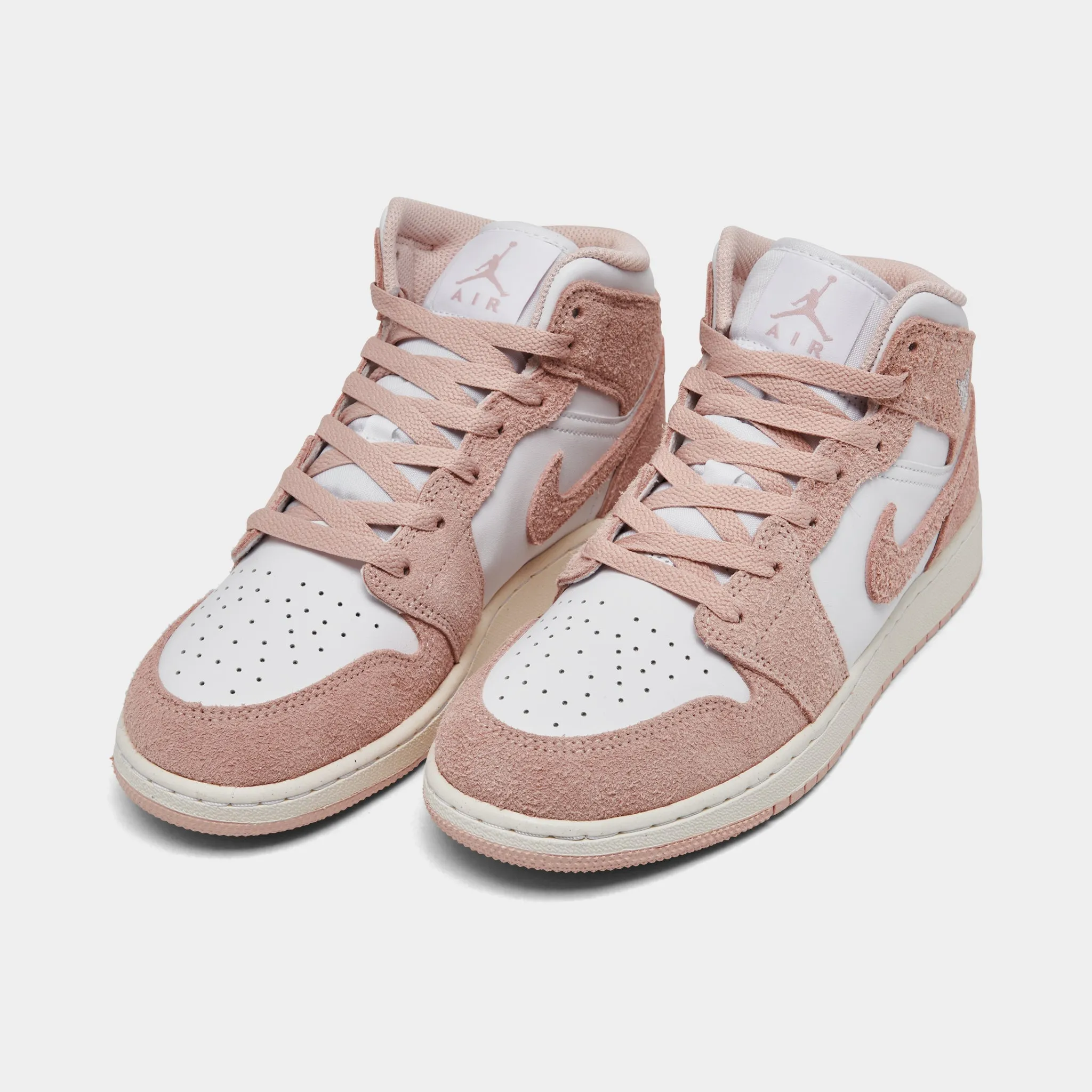 Quick Step Jordan 1 Mid SE GS White / Legend Pink - Sail