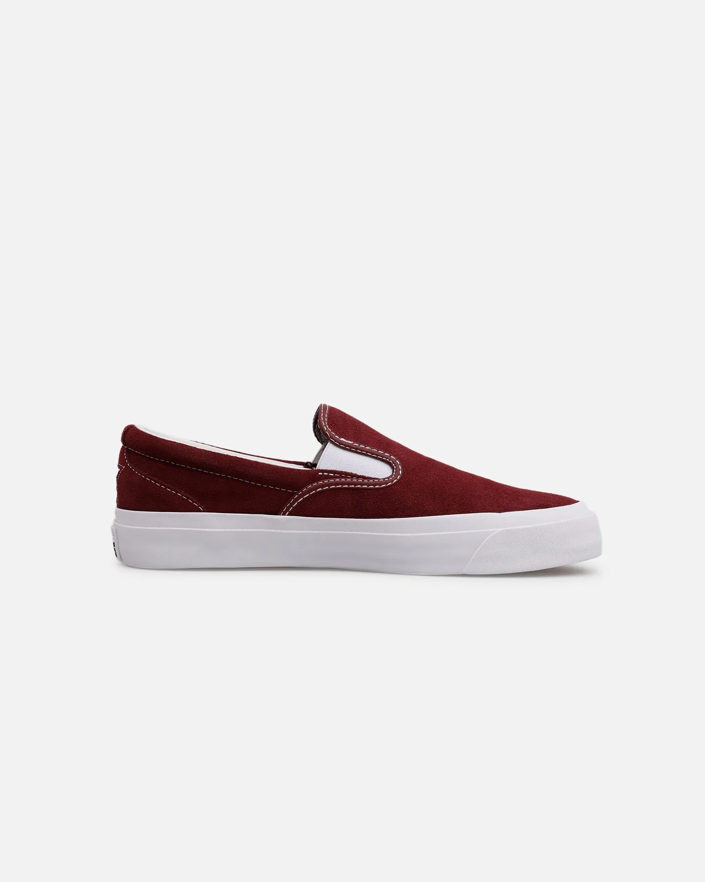 Converse One Star CC Slip On Burgundy Gym Quick Corner Style