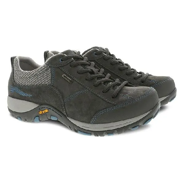 Womens Dansko Paisley II Waterproof in Grey Score Step