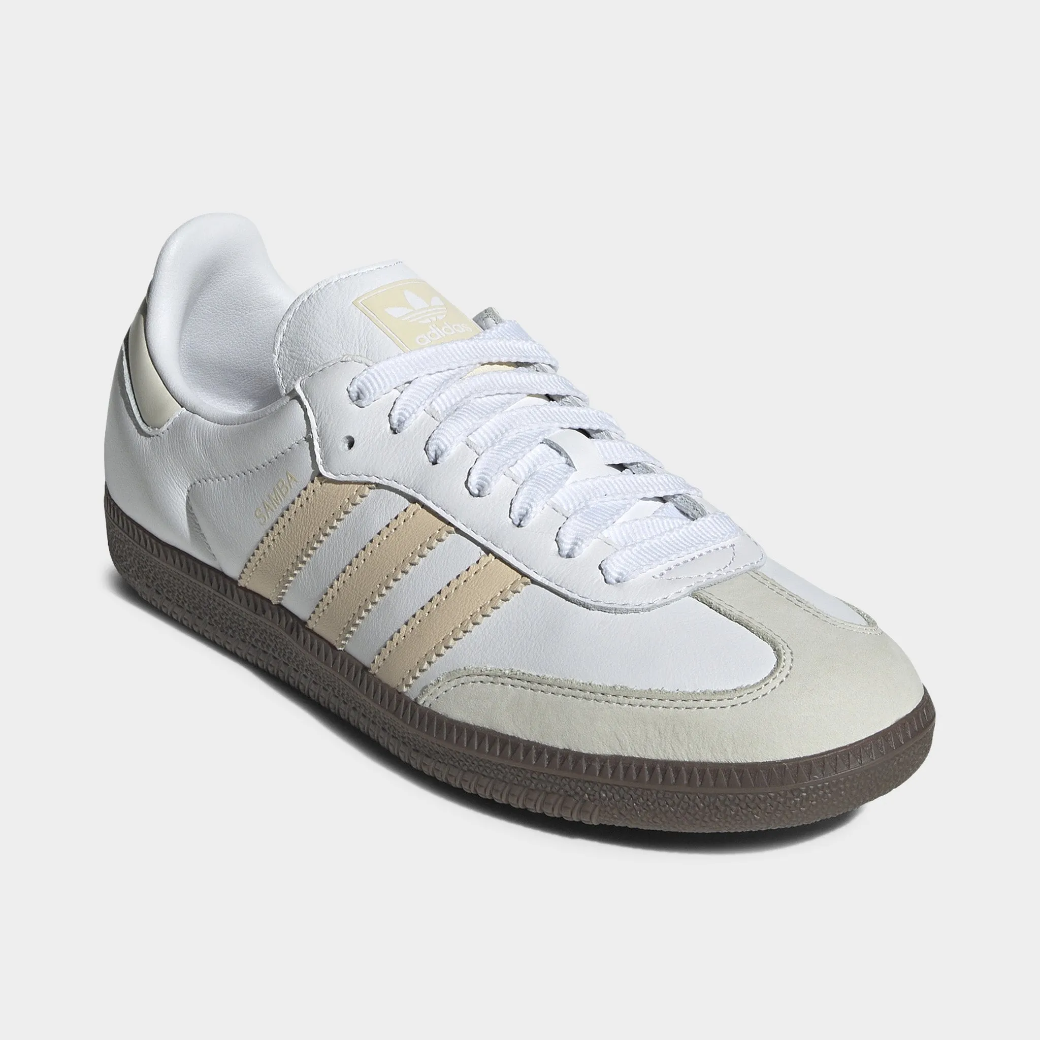 Clean Line adidas Women's Samba OG White / Sandstorm - White