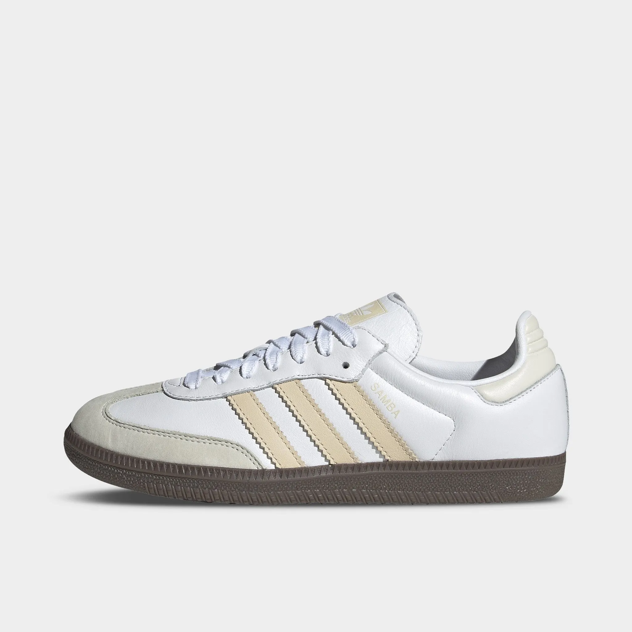 adidas Women's Samba OG White / Sandstorm - White Wind Safe