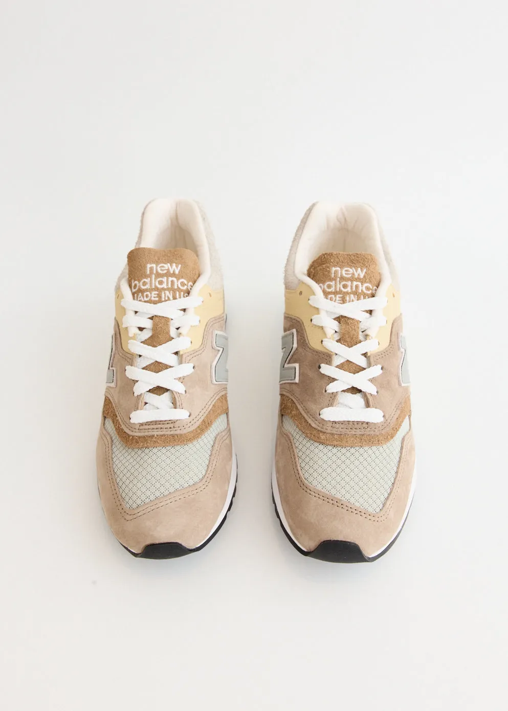 most gym MADE in USA 997 'Light Mushroom' Sneakers