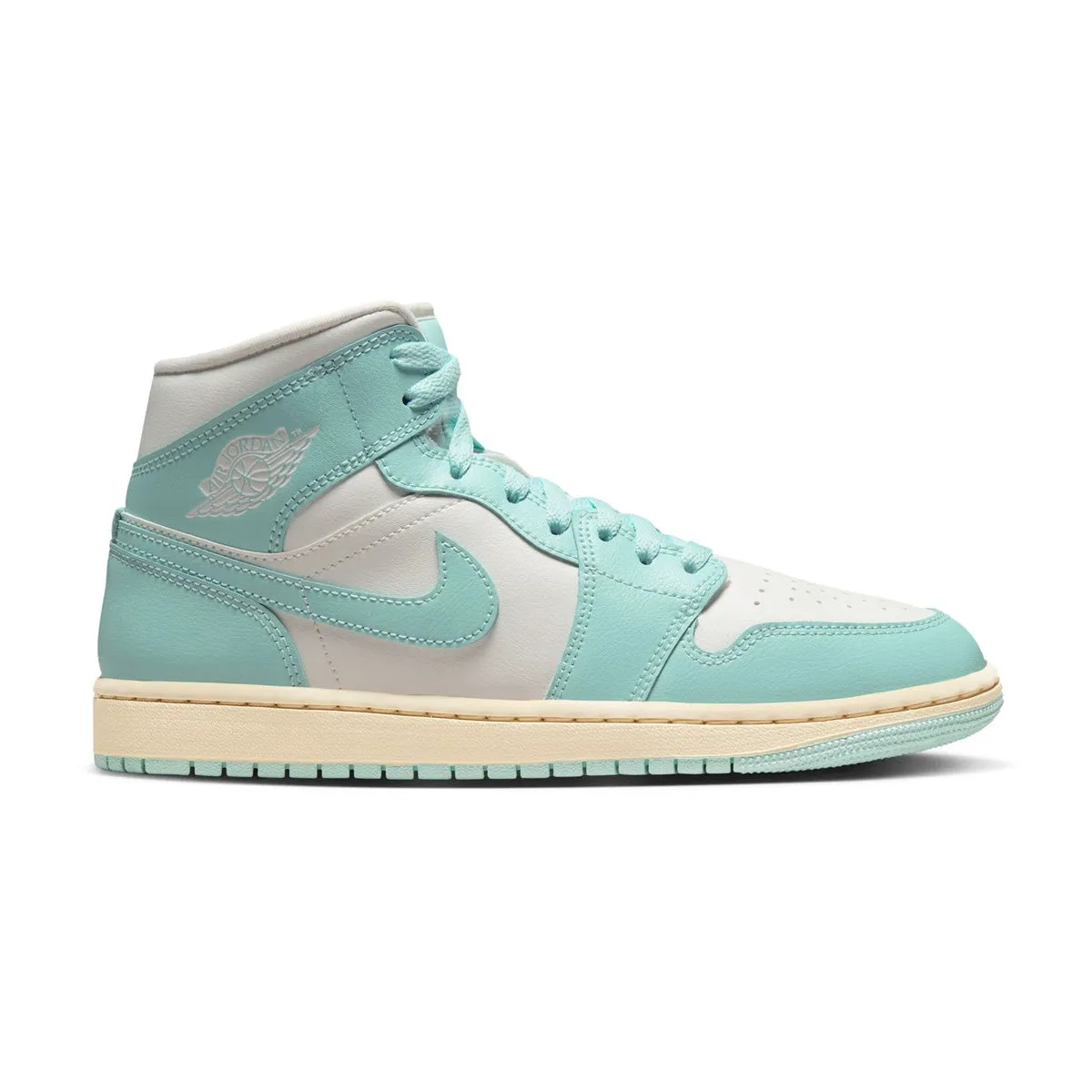 Wmns Air Jordan 1 Mid 'Light Dew Muslin' Heat Guard