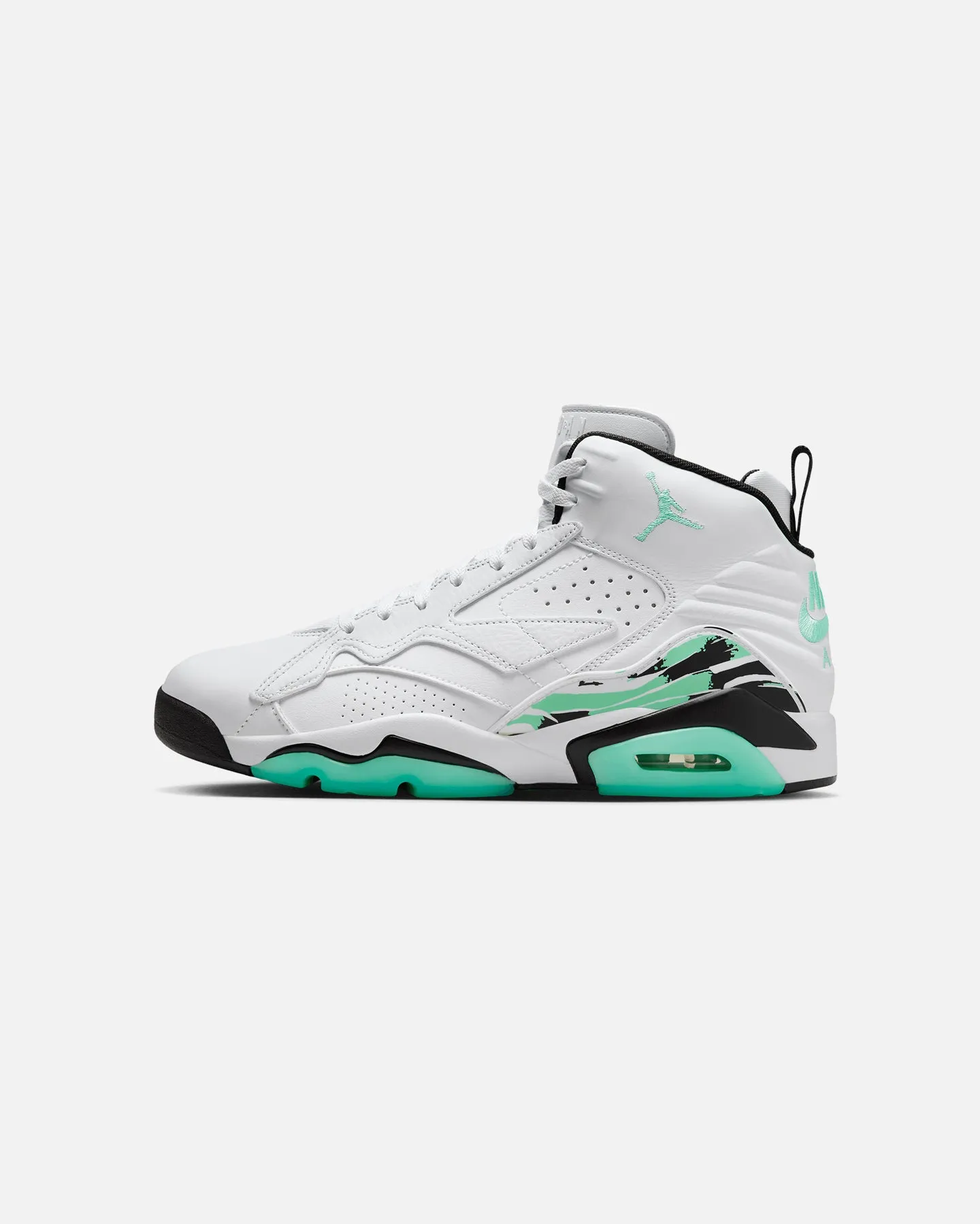 Breathable Jordan Jumpman MVP White/Green Glow