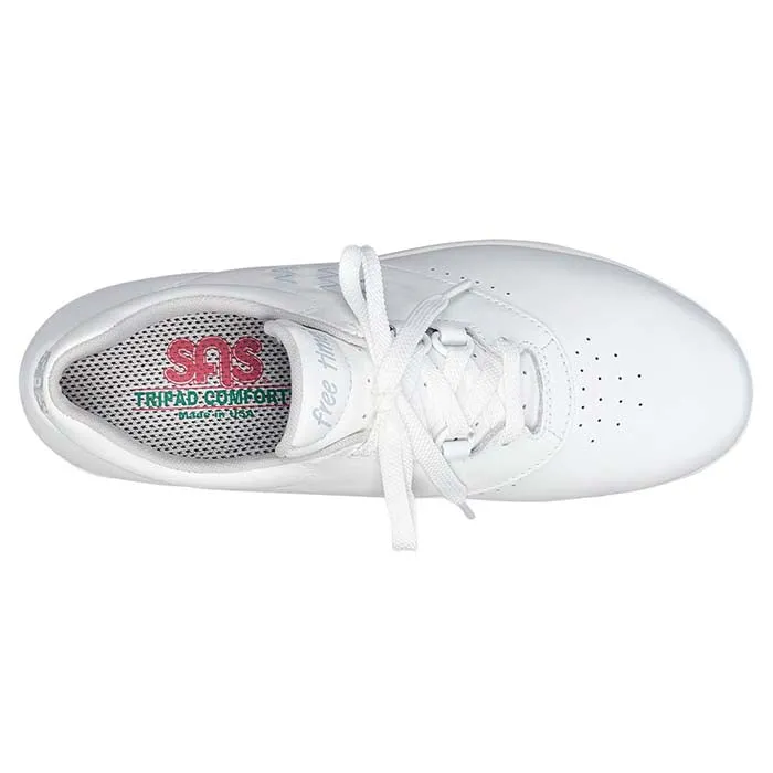 Dirt Walk Fashionable Fit Womens SAS Free Time Walking Shoe White