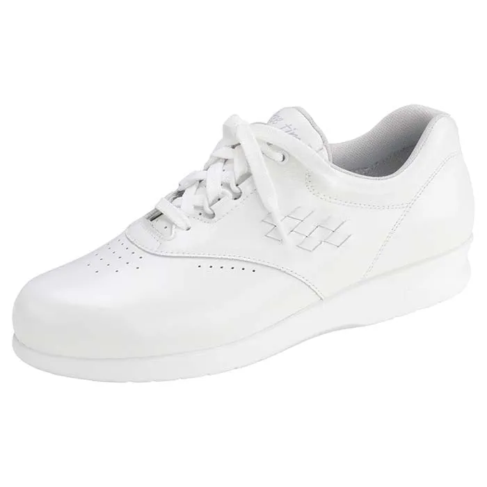 Womens SAS Free Time Walking Shoe White LeatherMaterial Leap Step