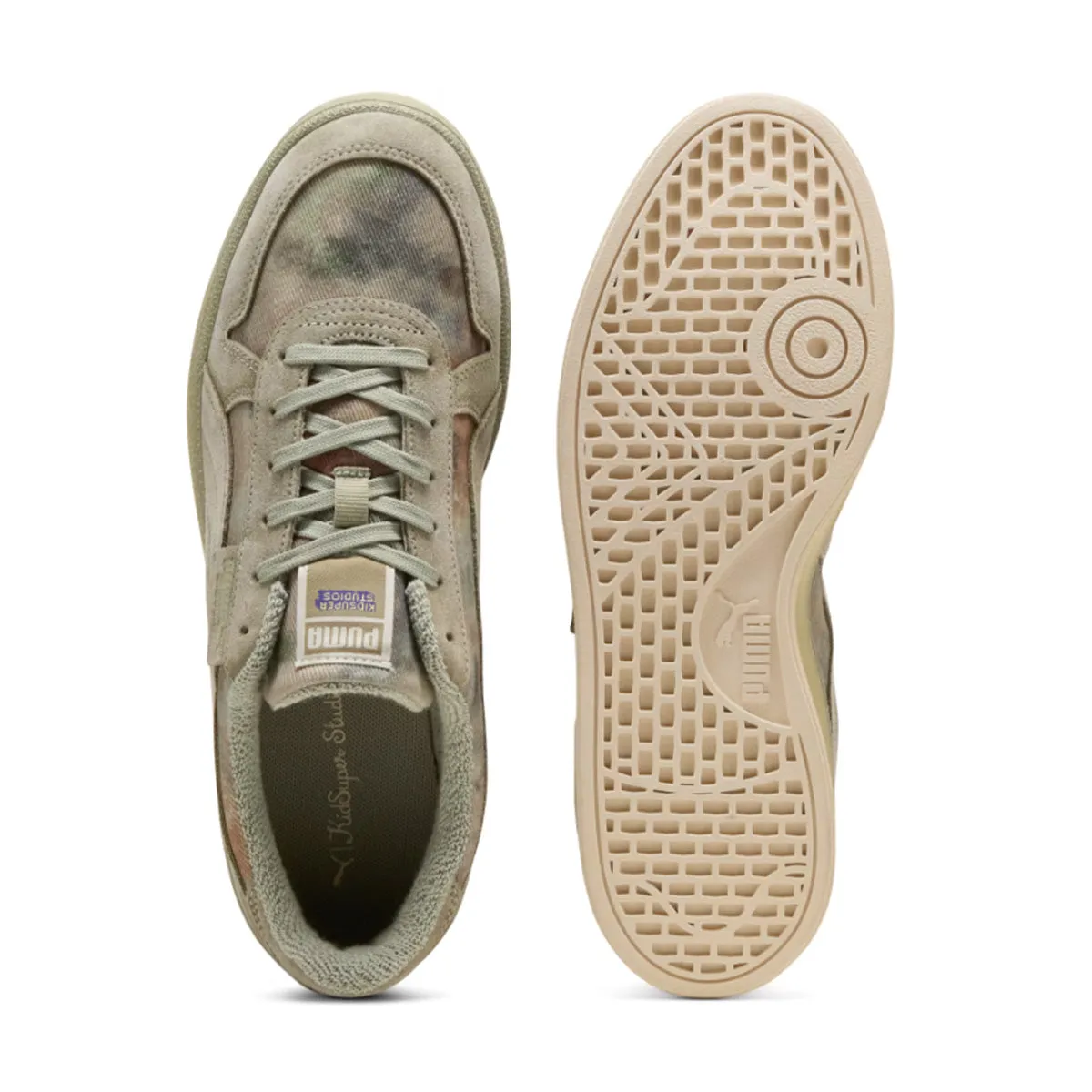   Kidsuper Indoor Distressed 'Lux Army' All-around traction