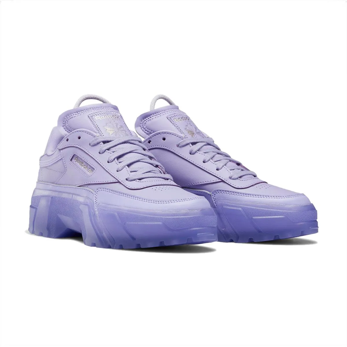 Reinforced heel   Cardi B Club C 'Crisp Purple'