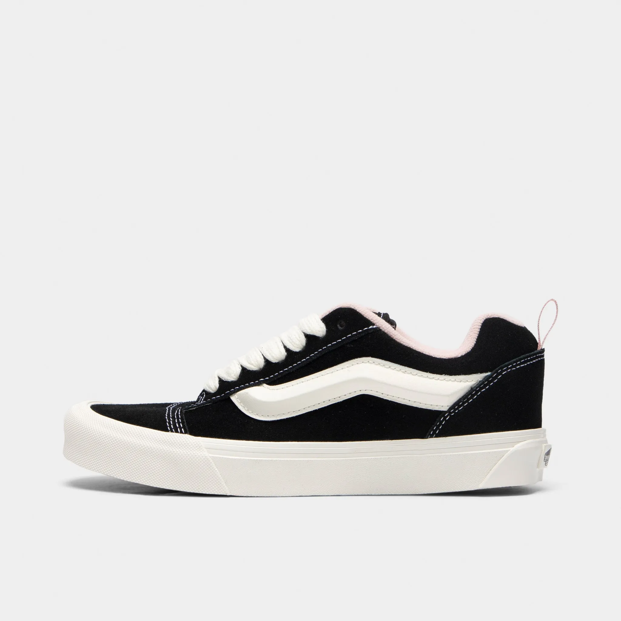 spring fresh Vans Women's Knu Skool  Black / Sepia Rose