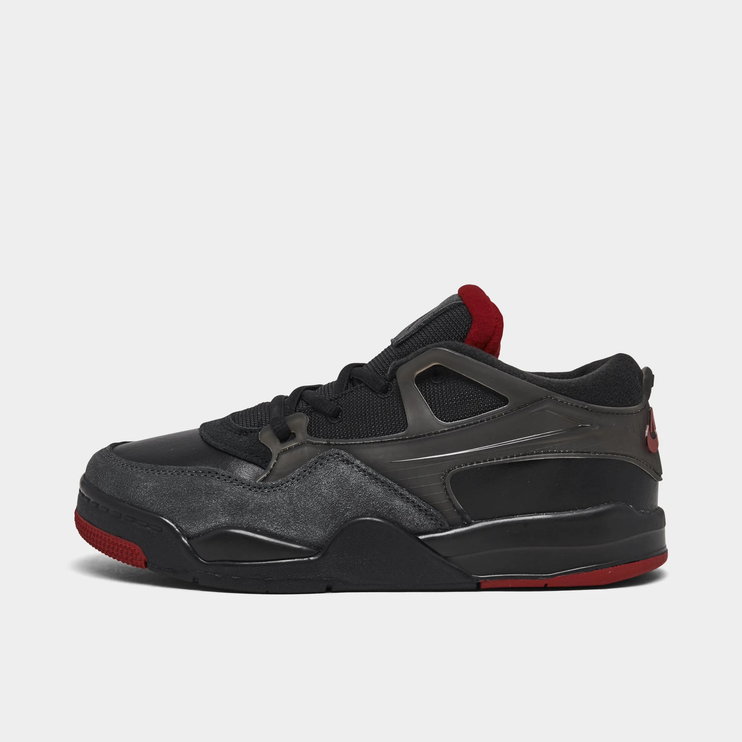 Youth Style Hike Club Jordan 4RM PS Black / Varsity Red - Anthracite