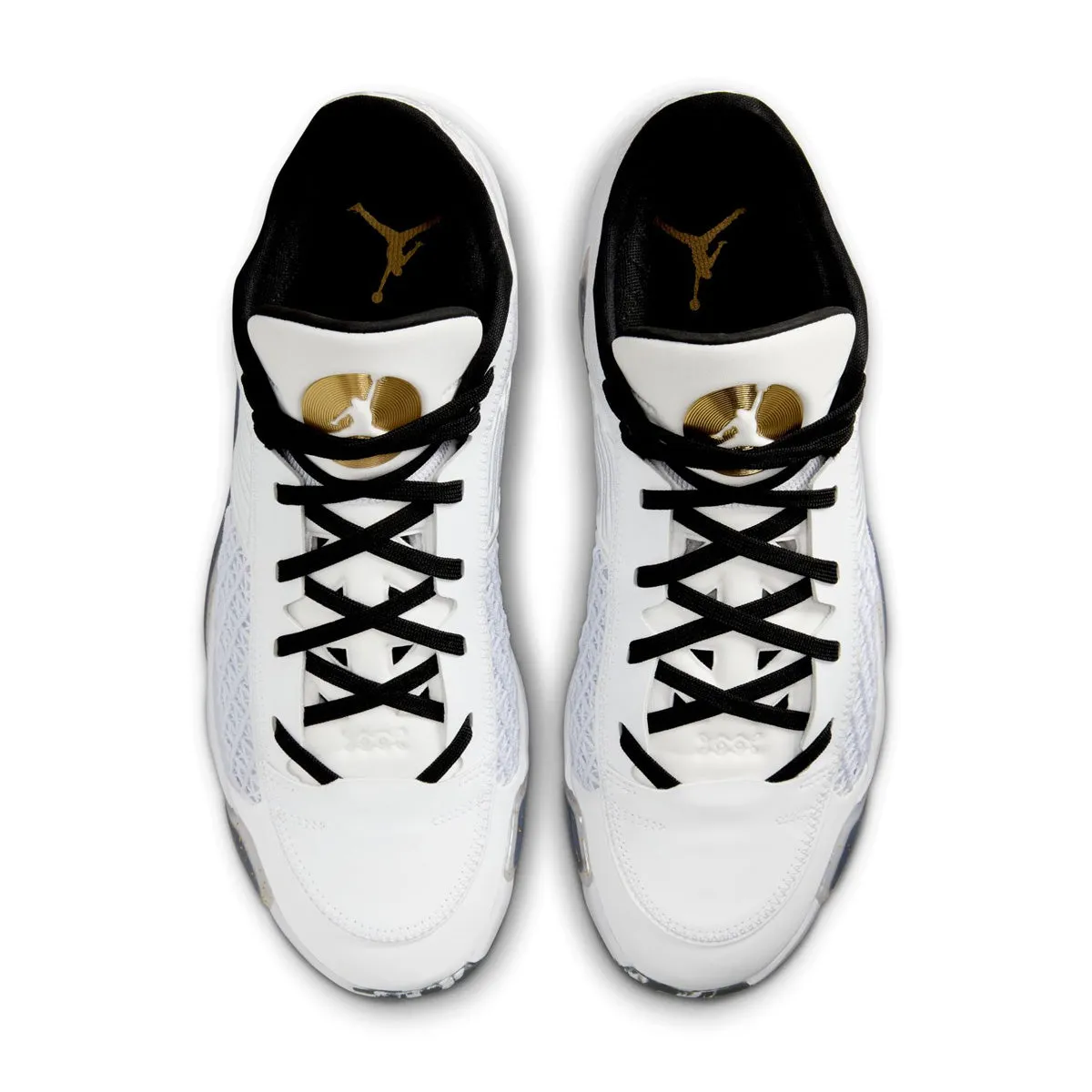 ergonomic Air Jordan XXXVIII Low PF 'White Black'