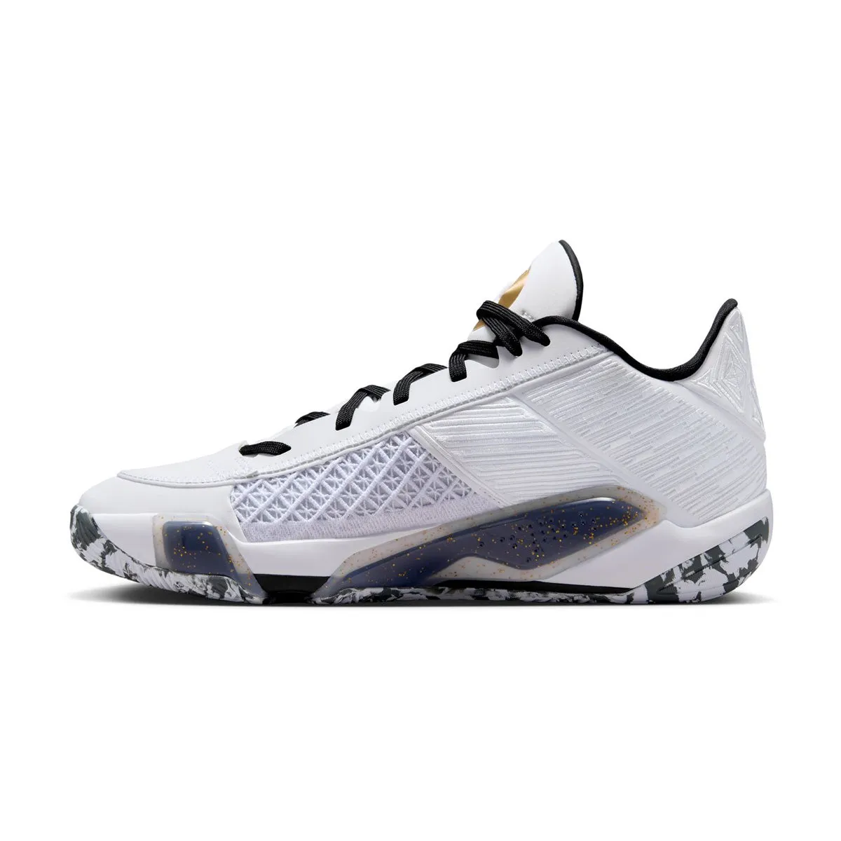 Air Jordan XXXVIII Low PF 'White Black' least classic Dress Shoes