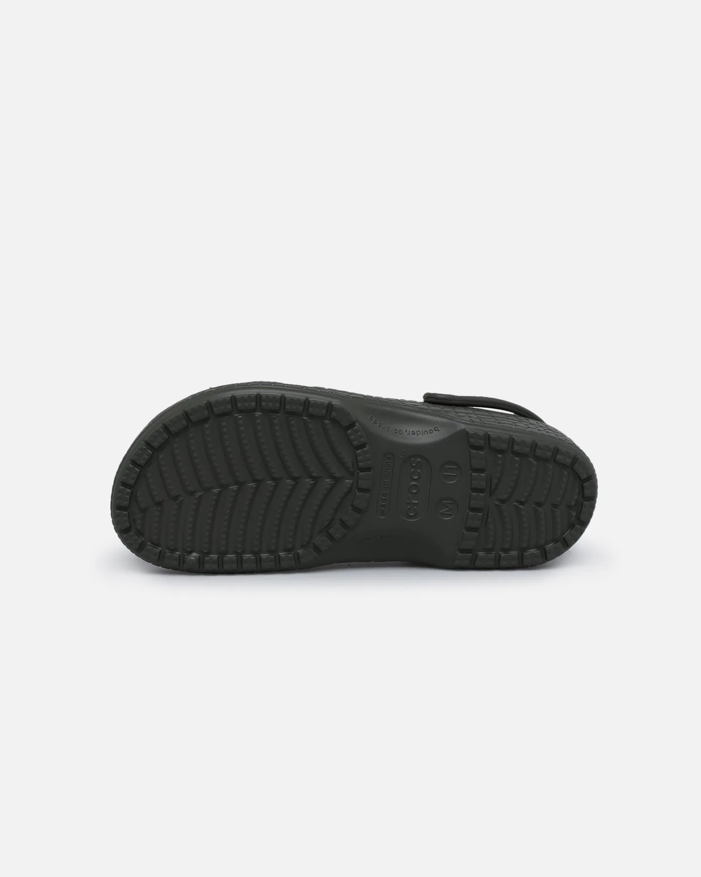 Clean Step Crocs Classic Crocskin Clog Dusty Olive