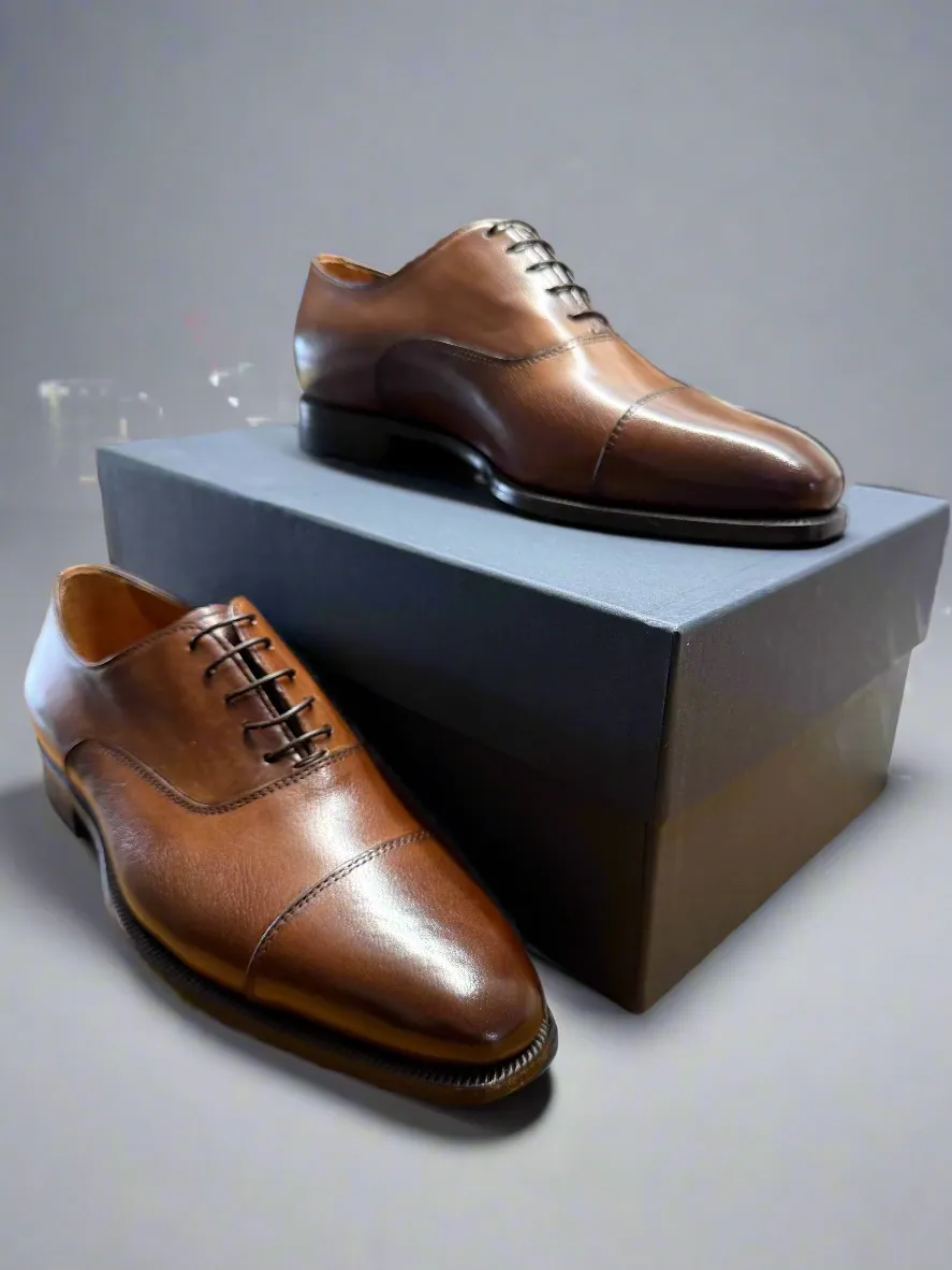 Flecs Bufalo Cuoio Dress Shoe - A415 Traditional