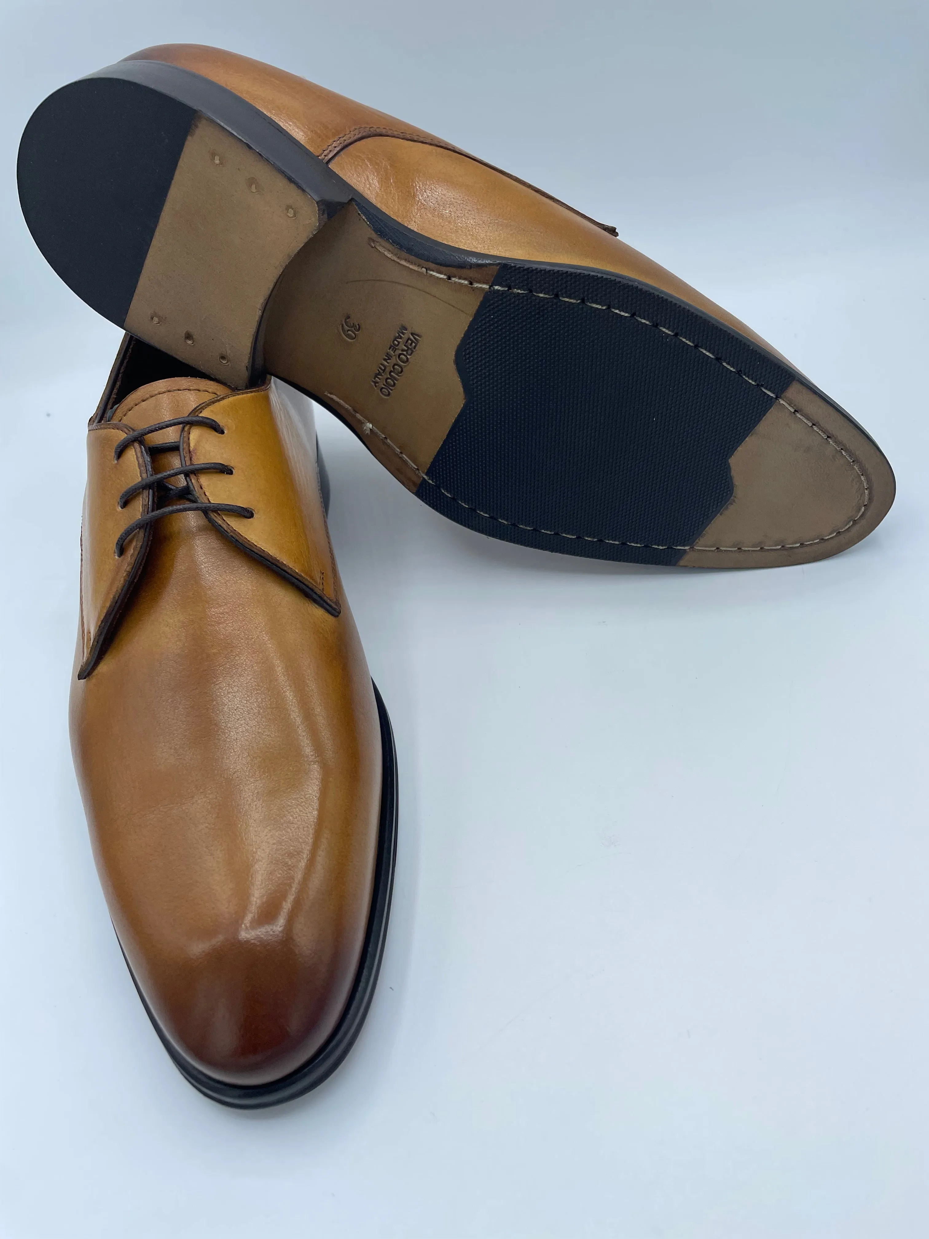 Flecs Hand Crafted Italian Leather Dress Shoe - T914 617 Optimal Flexibility Slip-resistant support
