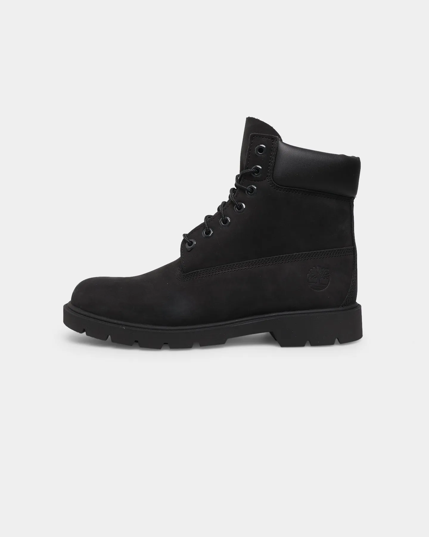 Neutral Base Energy Boost Timberland 6" Basic Contrast Collar Boot Black Nubuck