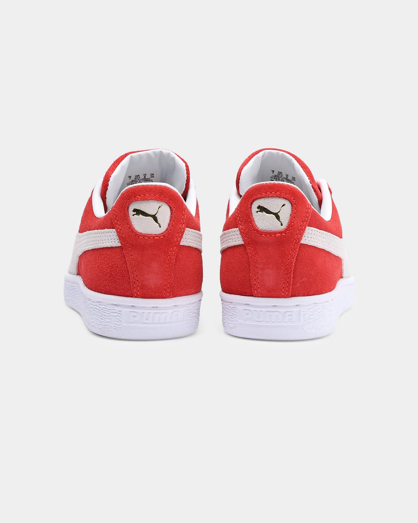 Puma Suede Classic XXI Red/White Stage Pop Suede Soft