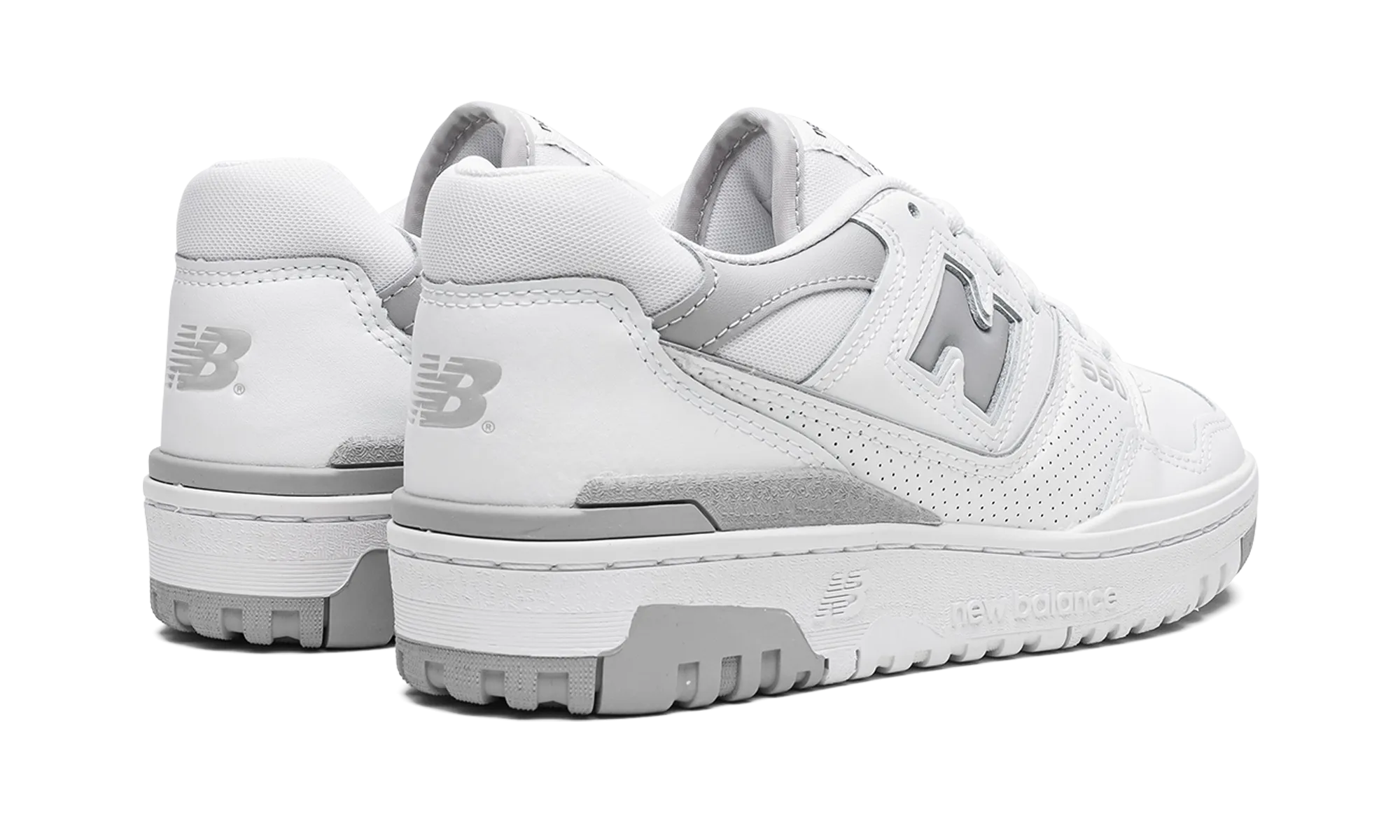 550 WMNS "White / Grey" hybrid sole shoes