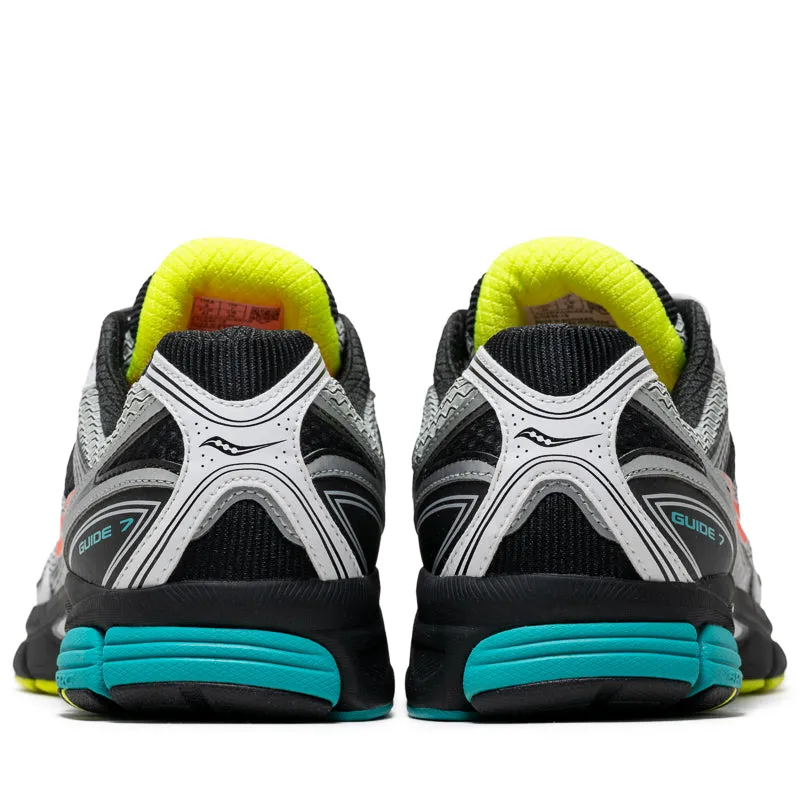 Split Toe Flex Zone Saucony Progrid Guide 7 - White/Teal