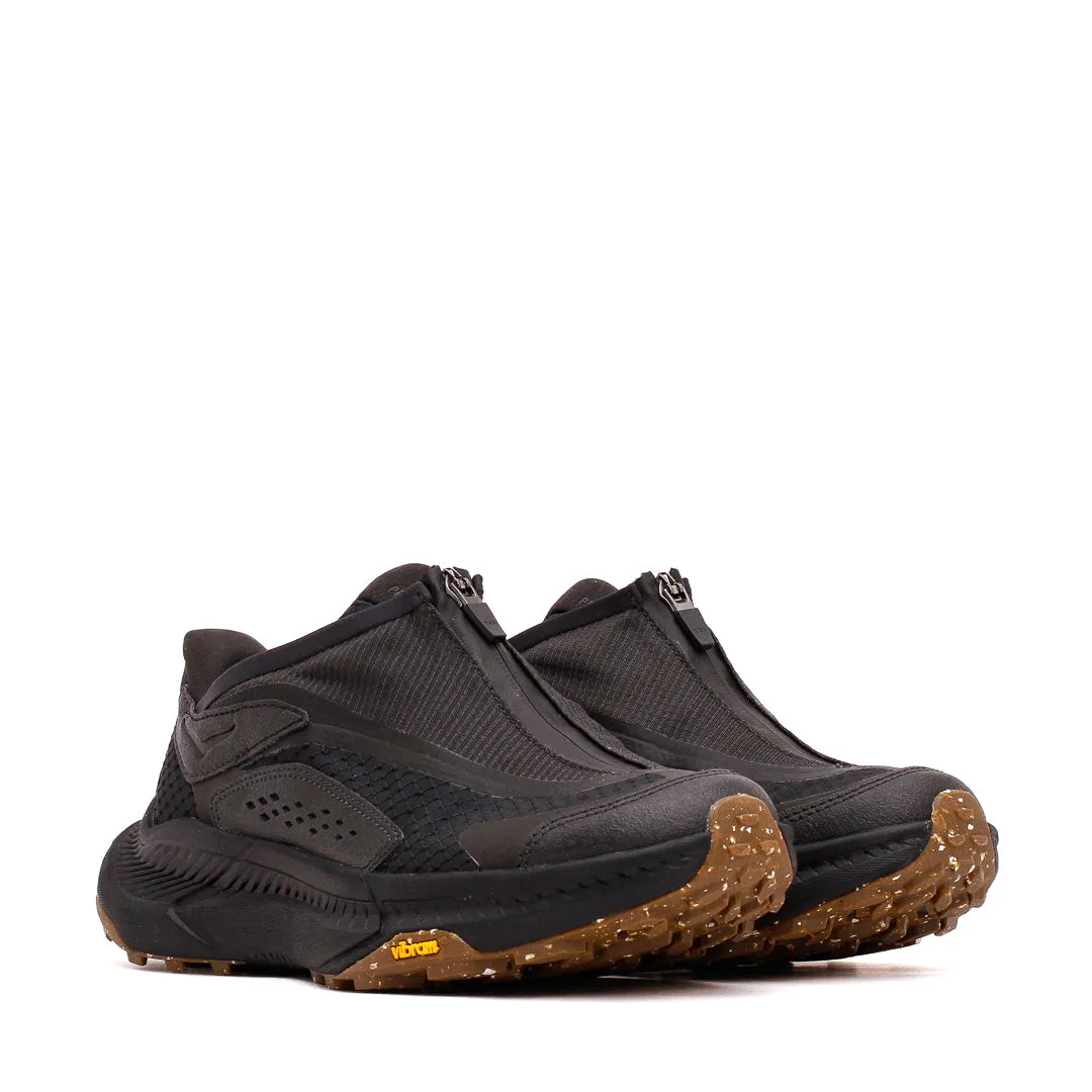 Hoka One One Men Project Transport Carbon Black 1162850-CRBN concrete running footwear Active Running