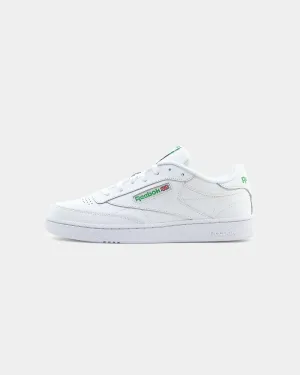 Reebok Club C 85 White/Green forest walk Canvas Cool