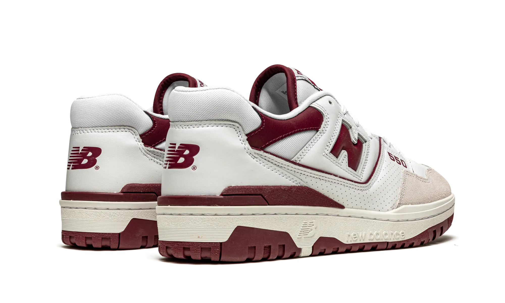running in a historical site shoes dark shoes 550 "Burgundy"