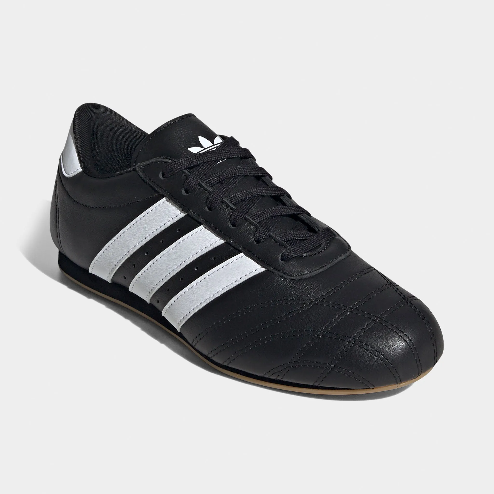 Quiet Footprint adidas Women's Taekwondo Lace Black / White - Gum