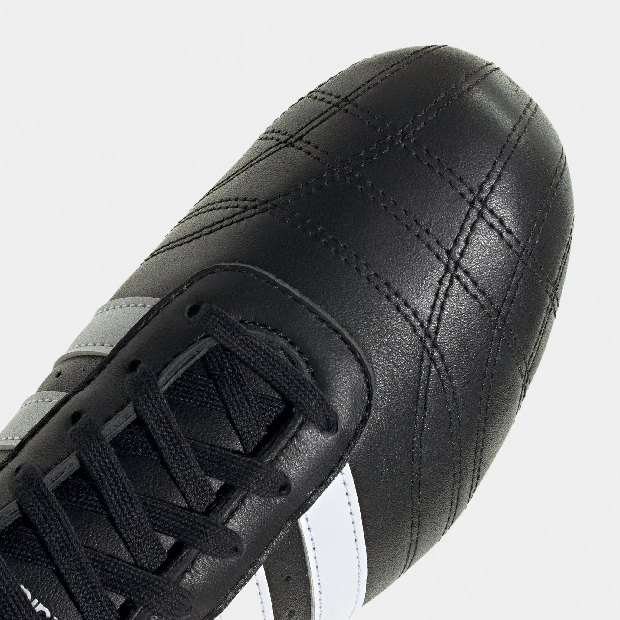 adidas Women's Taekwondo Lace Black / White - Gum Lace Up