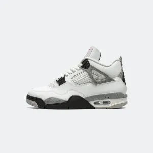 Versatile Everyday Design Cushion Base Air Jordan 4 Retro - Summit White/Fire Red-Tech Grey-Black