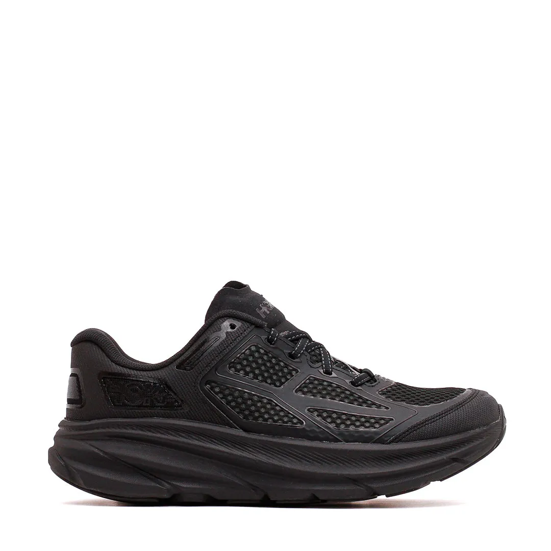 court players' shoes Hoka One One Men Clifton 9 Carbon Black 1155370-BBNB