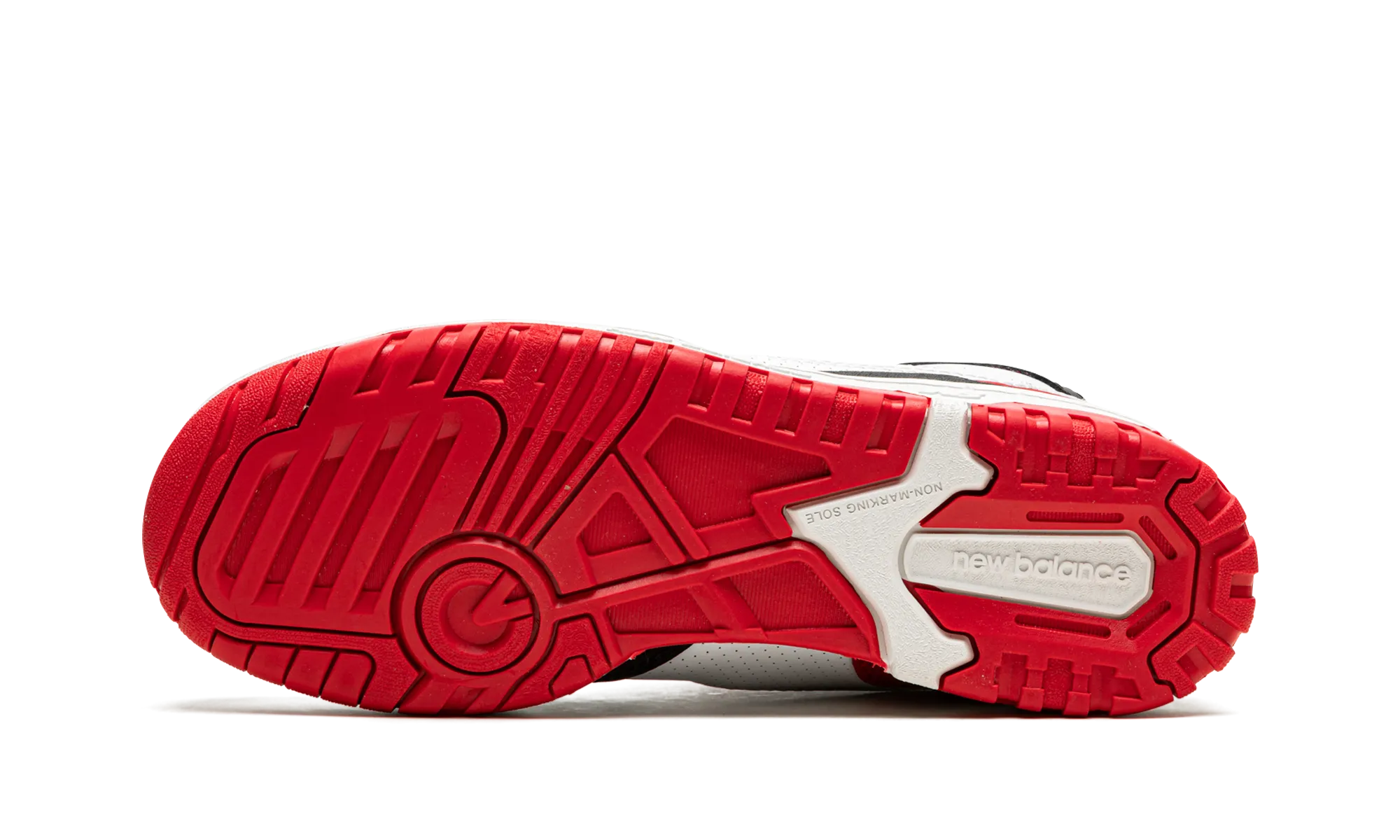mental health benefits running in a corporate run shoes 550 "White / Red / Black"