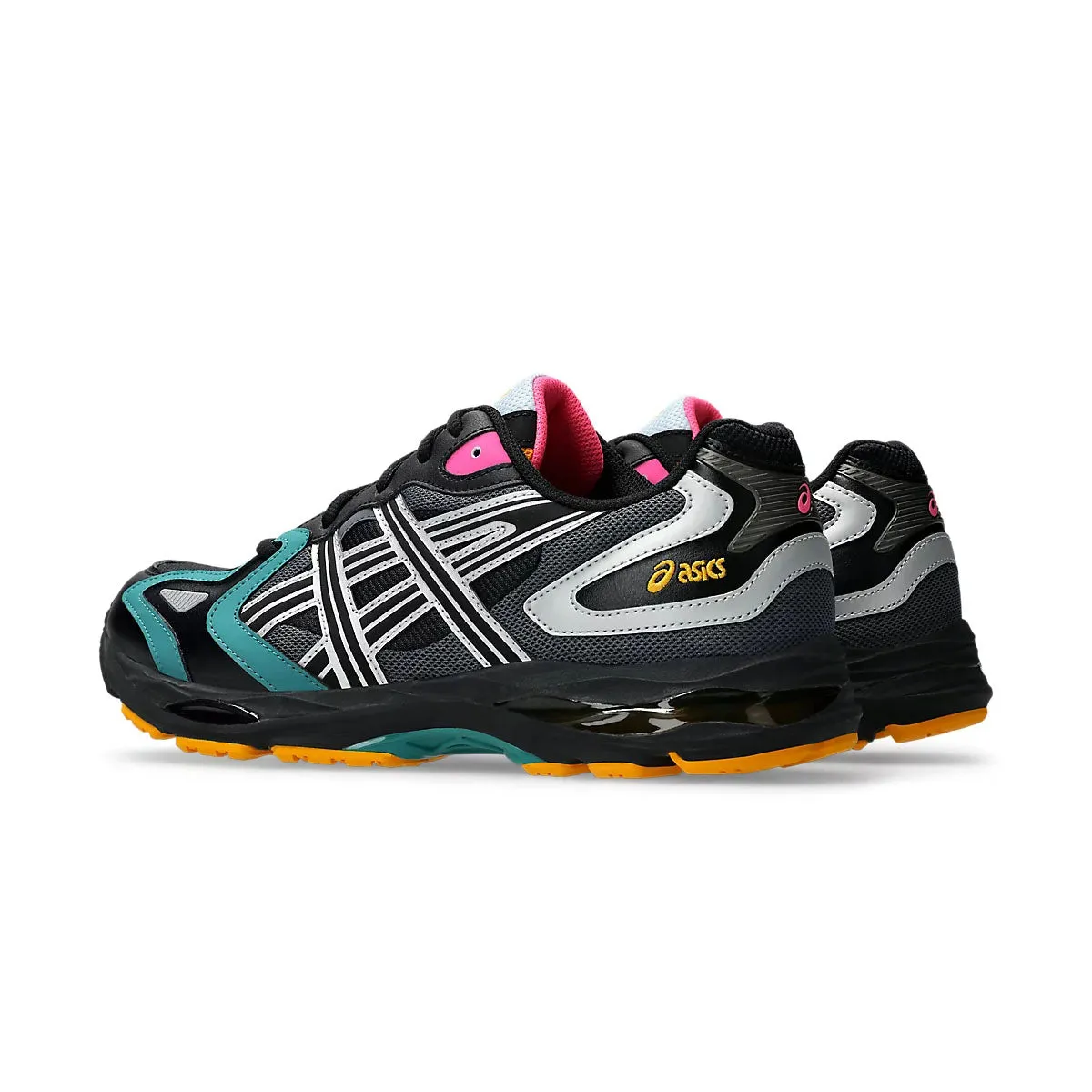 GEL-K1011 'Black Pure Silver' Tech Glow