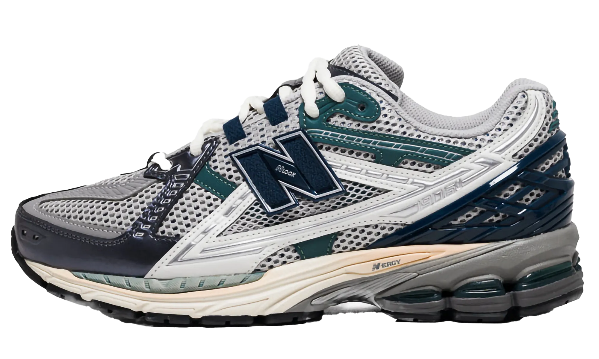 1906R "Silver Metallic / Deep Ocean" bulky - design shoes