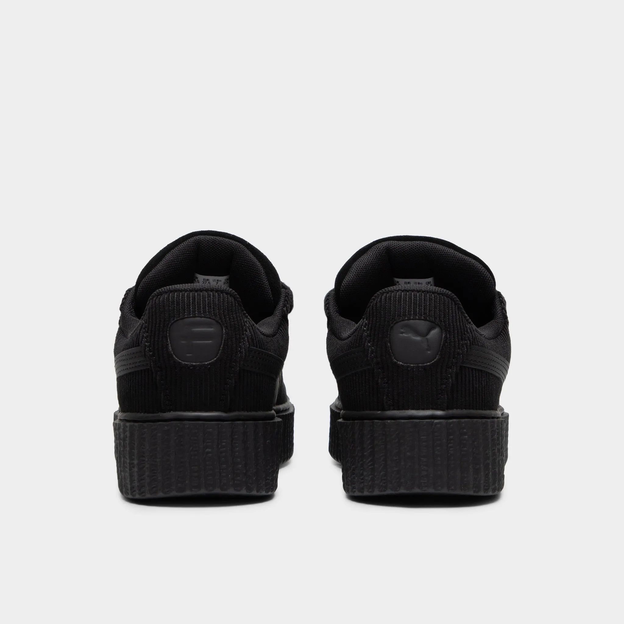 FENTY x PUMA Women's Creeper Phatty Corduroy Black / Gold Everyday Adjustable Fit
